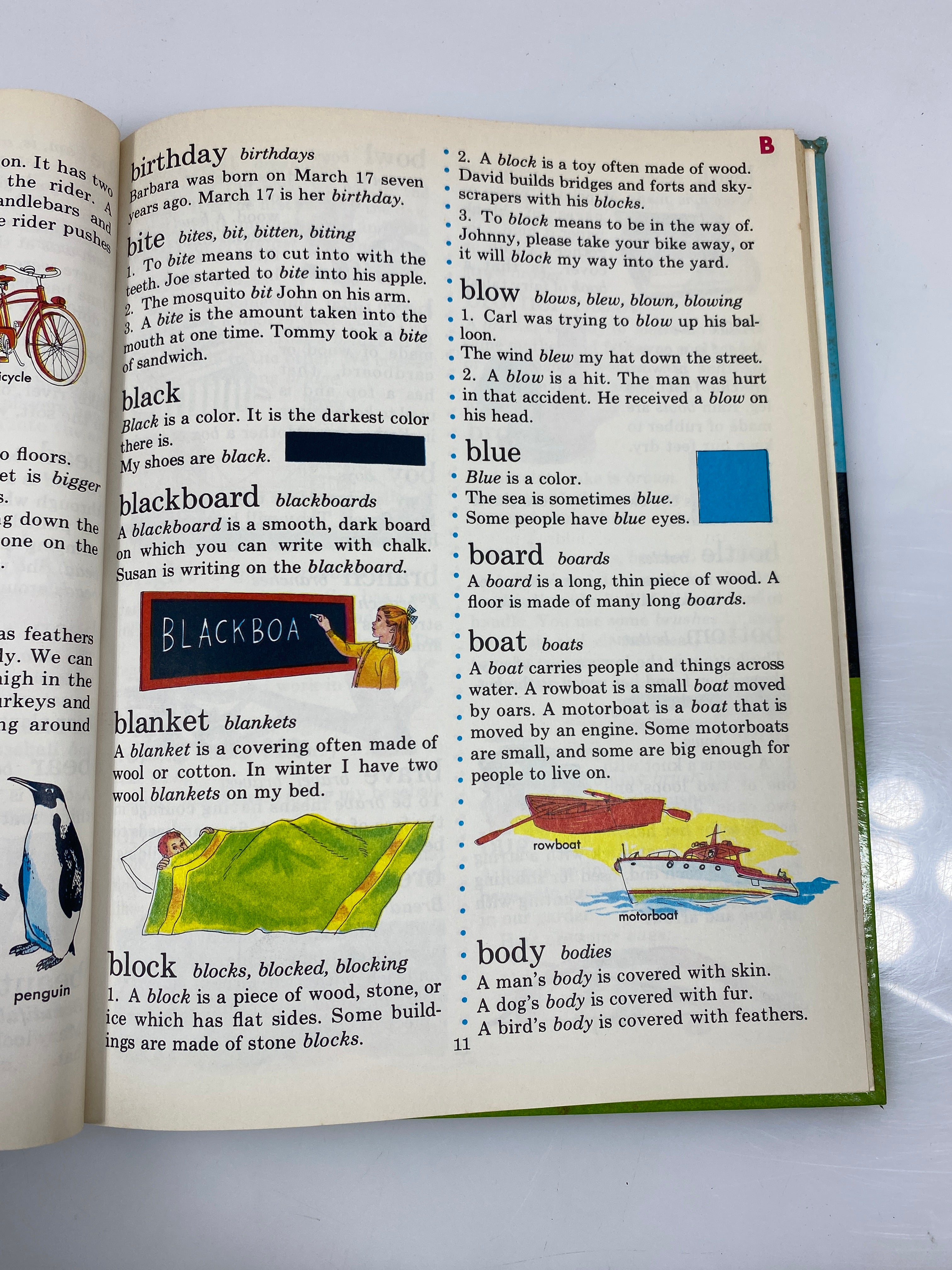 Golden Book Dictionary For Beginning Readers 1971 HC
