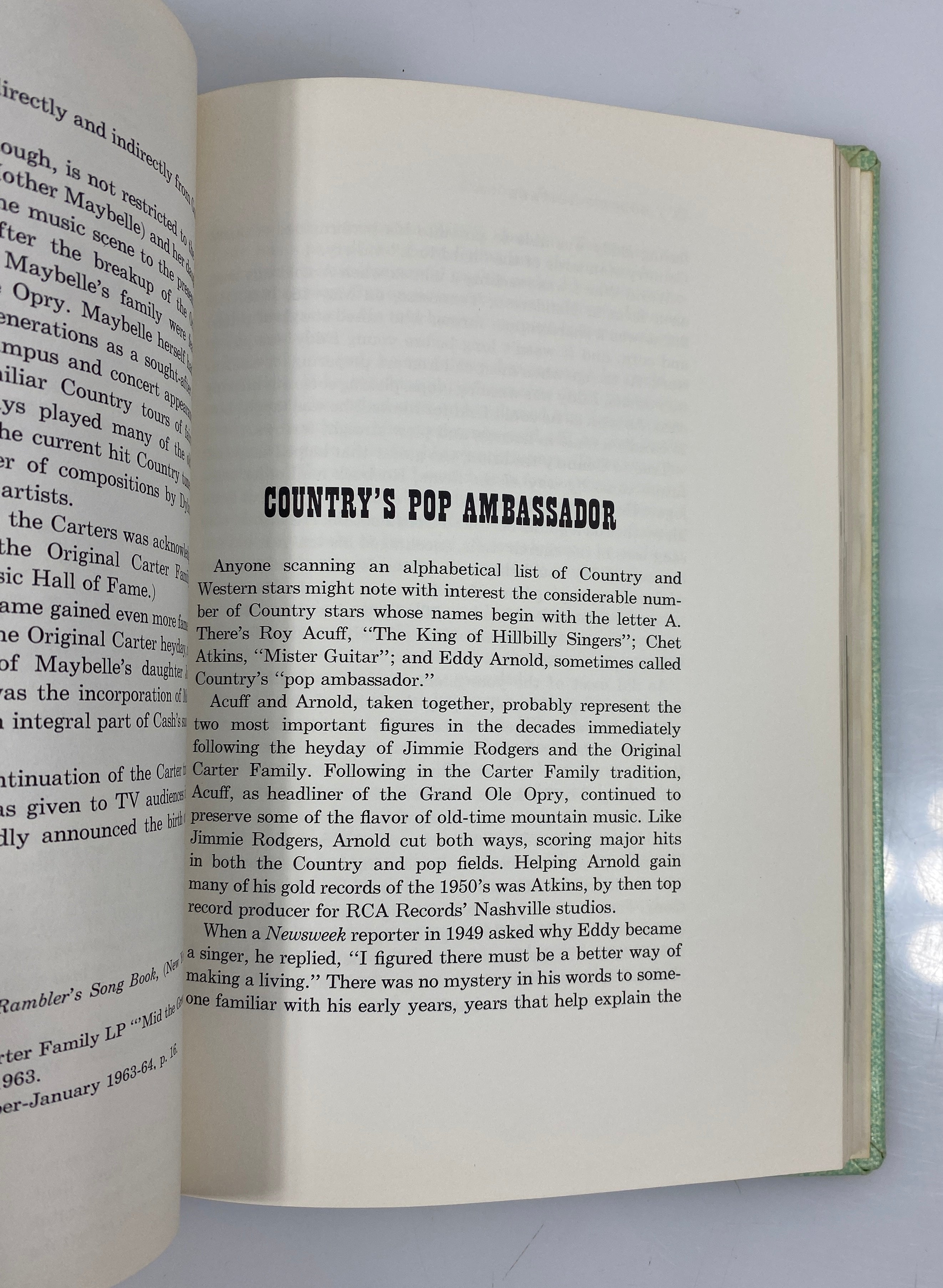 Golden Guitars: The Story of Country Music Stambler/Landon Ex-Library 1971 HC