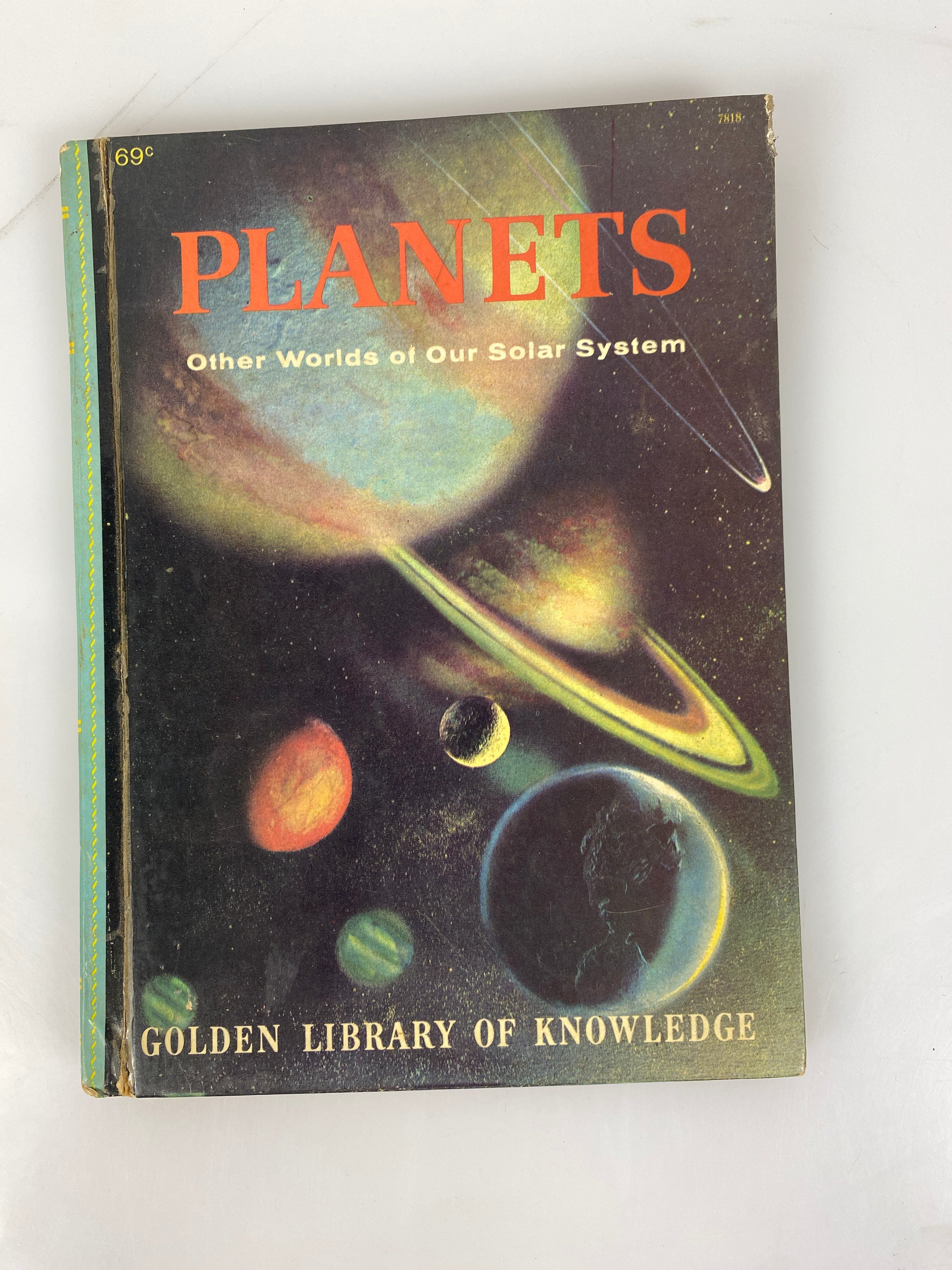 Golden Library Planets 1961 Vintage Children's Book