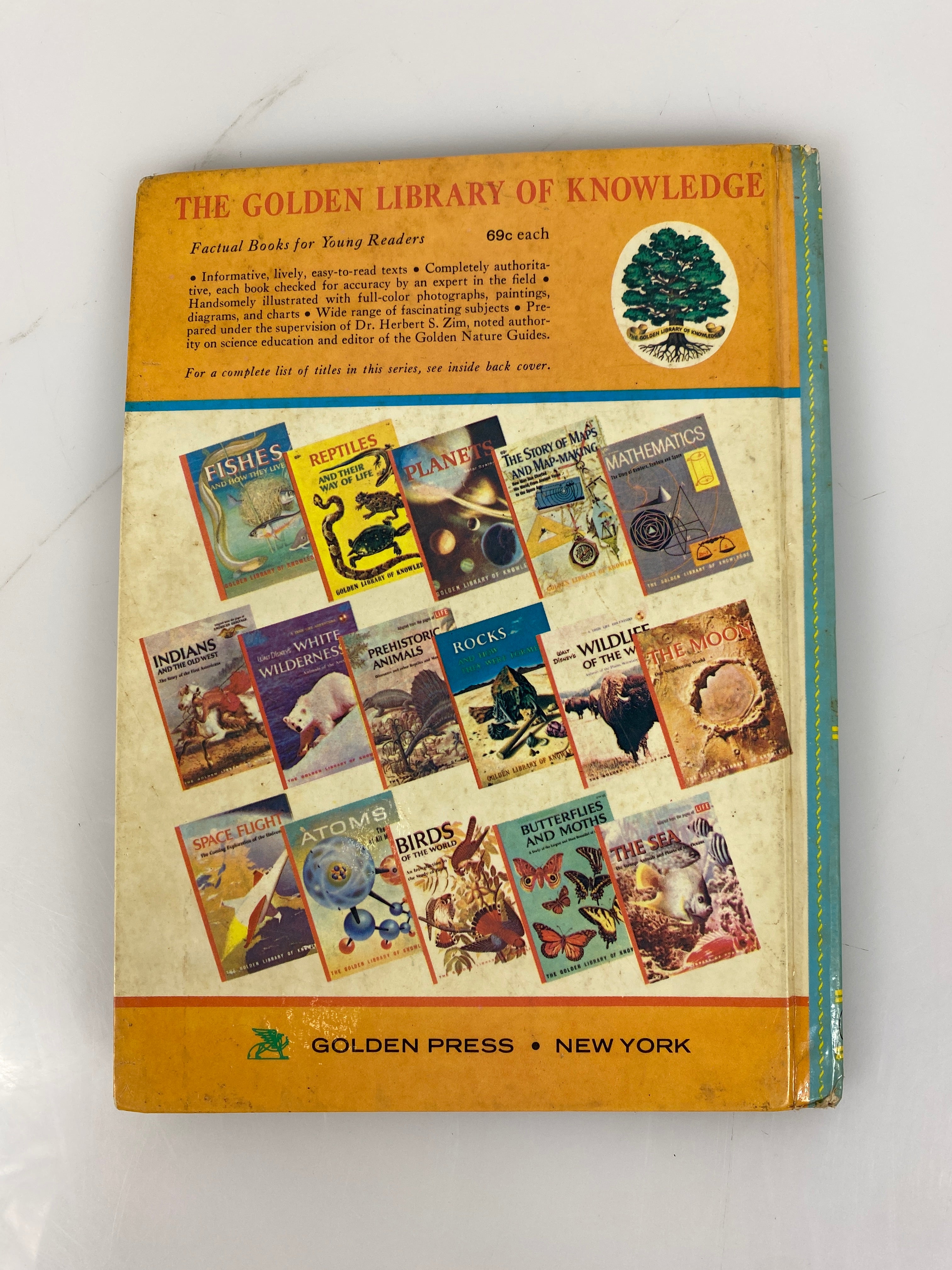 Golden Library Planets 1961 Vintage Children's Book