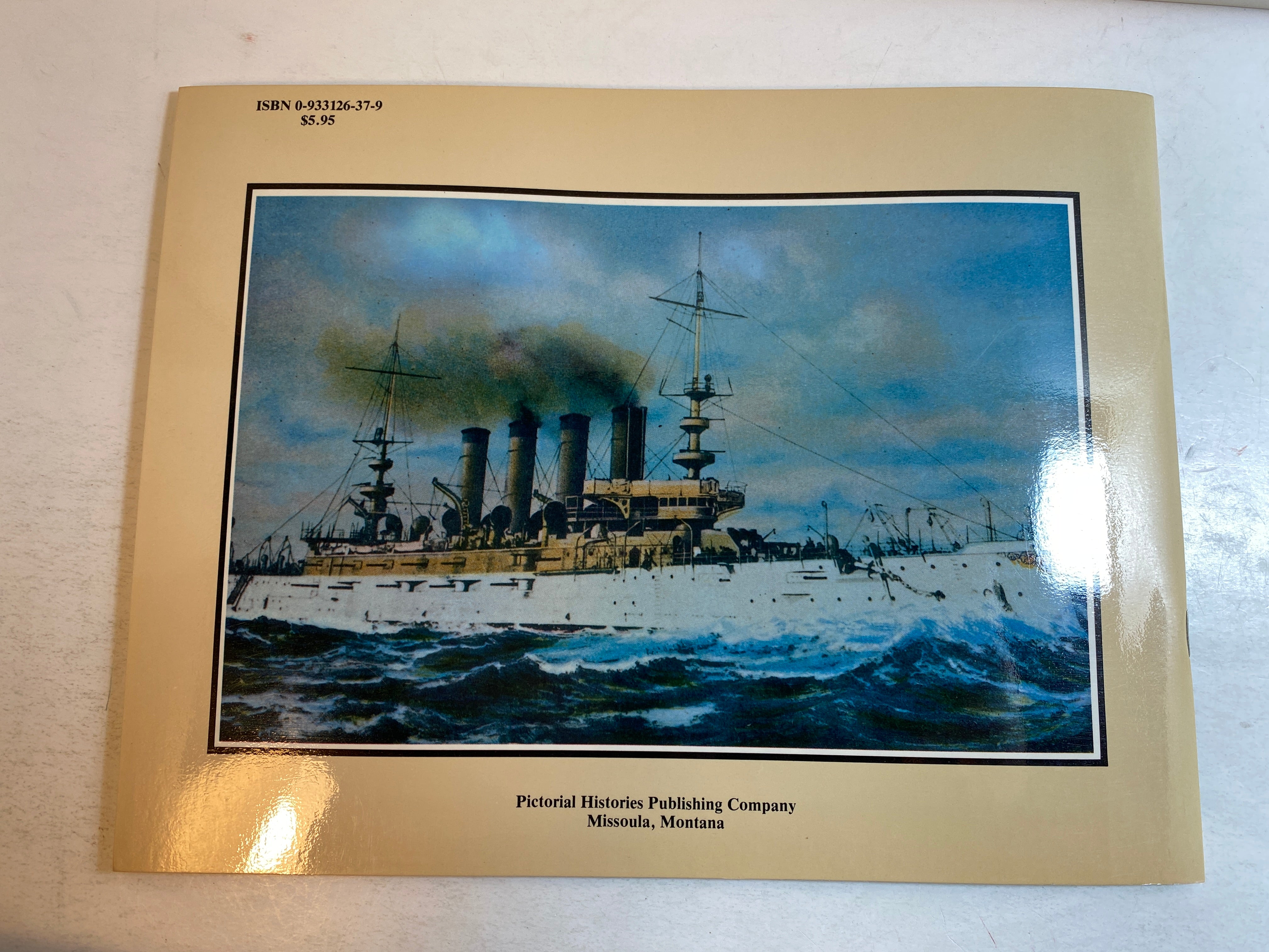 Golden State Battlewagon USS California BB-44 SC 1984