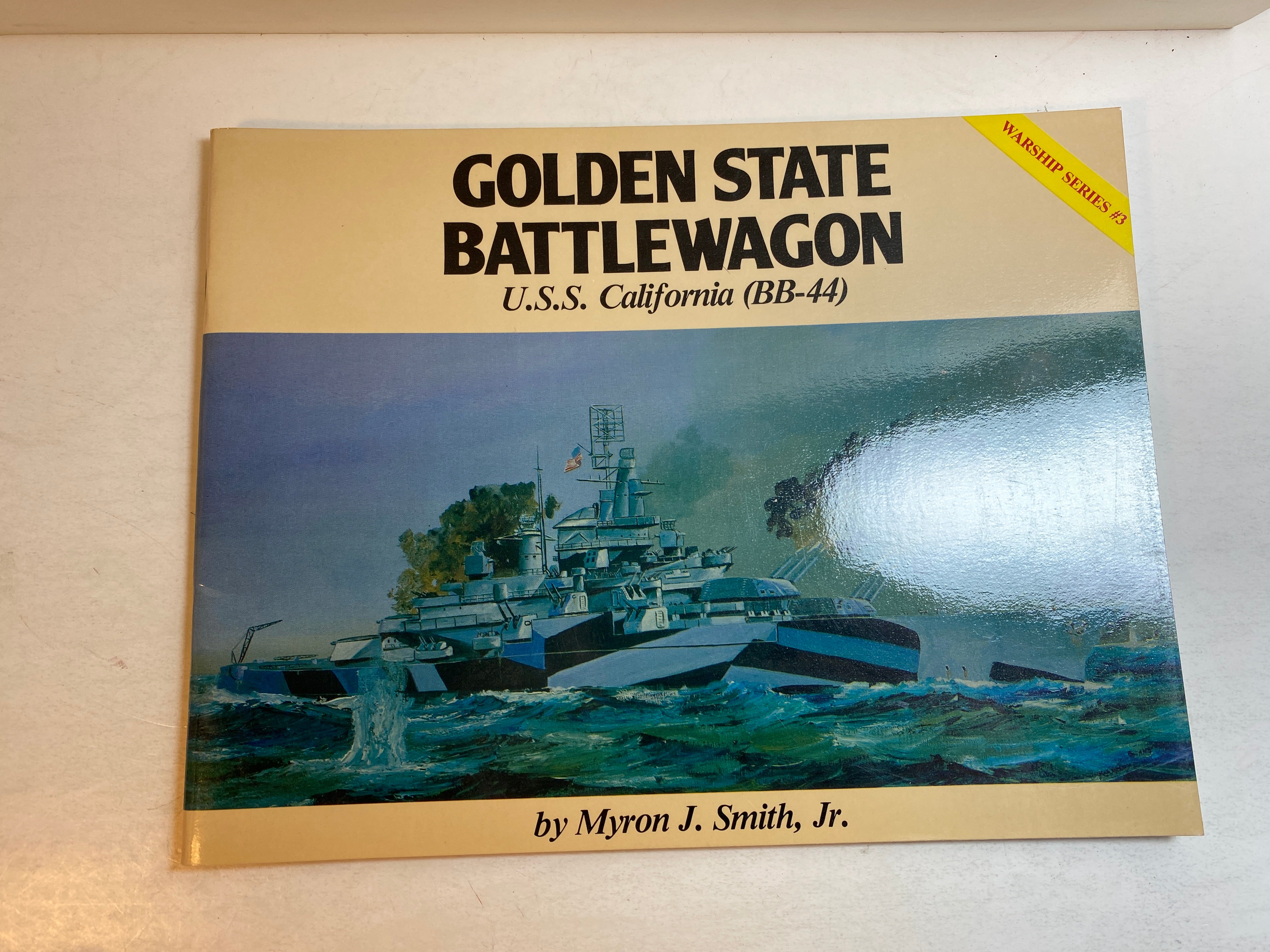 Golden State Battlewagon USS California BB-44 SC 1984