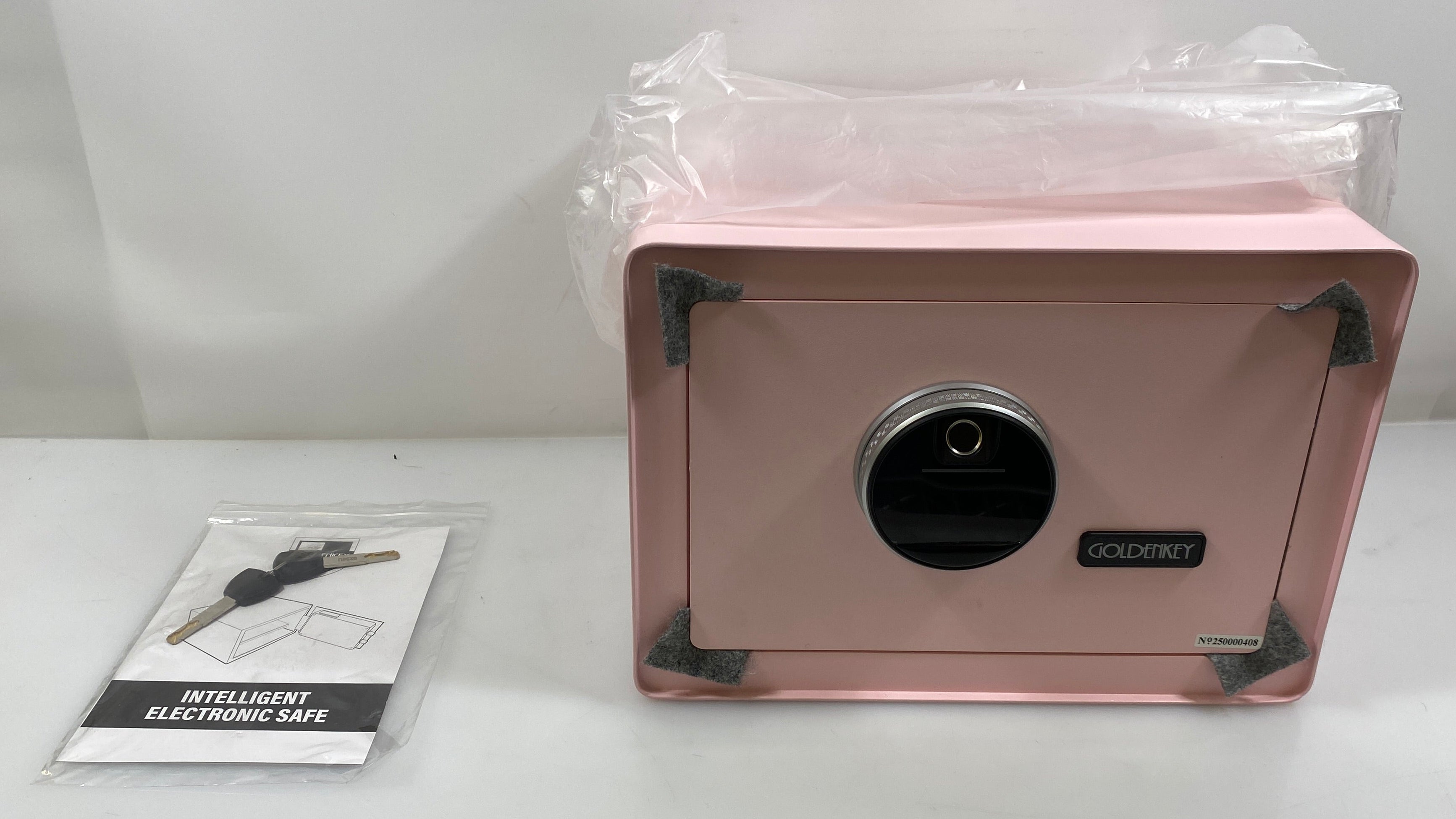 Goldenkey Intelligent Electronic Pink Safe