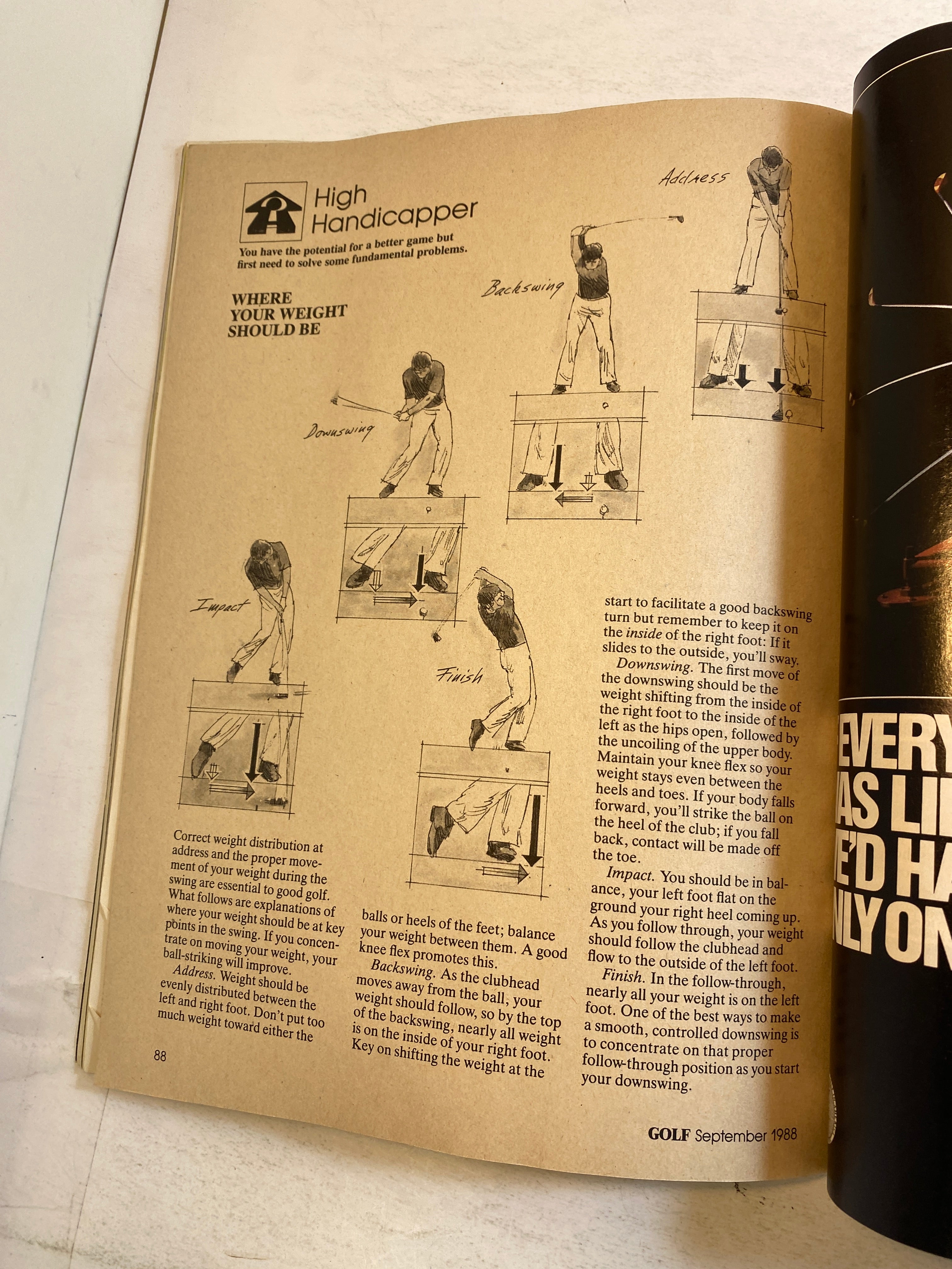 Golf Magazine September 1988 Jack Nicklaus