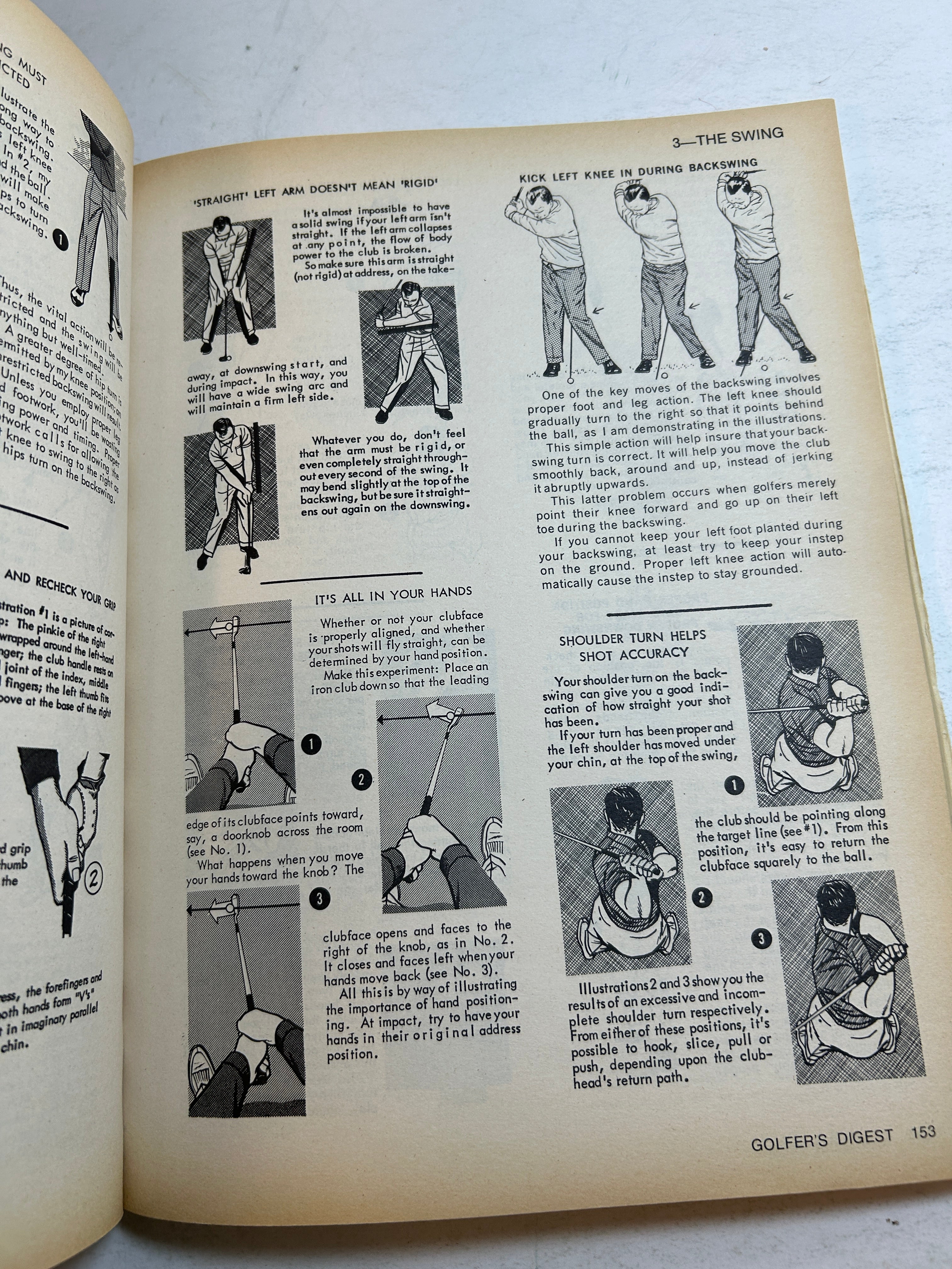 Golfer's Digest Editor Earl Puckett 6th Ed 1974