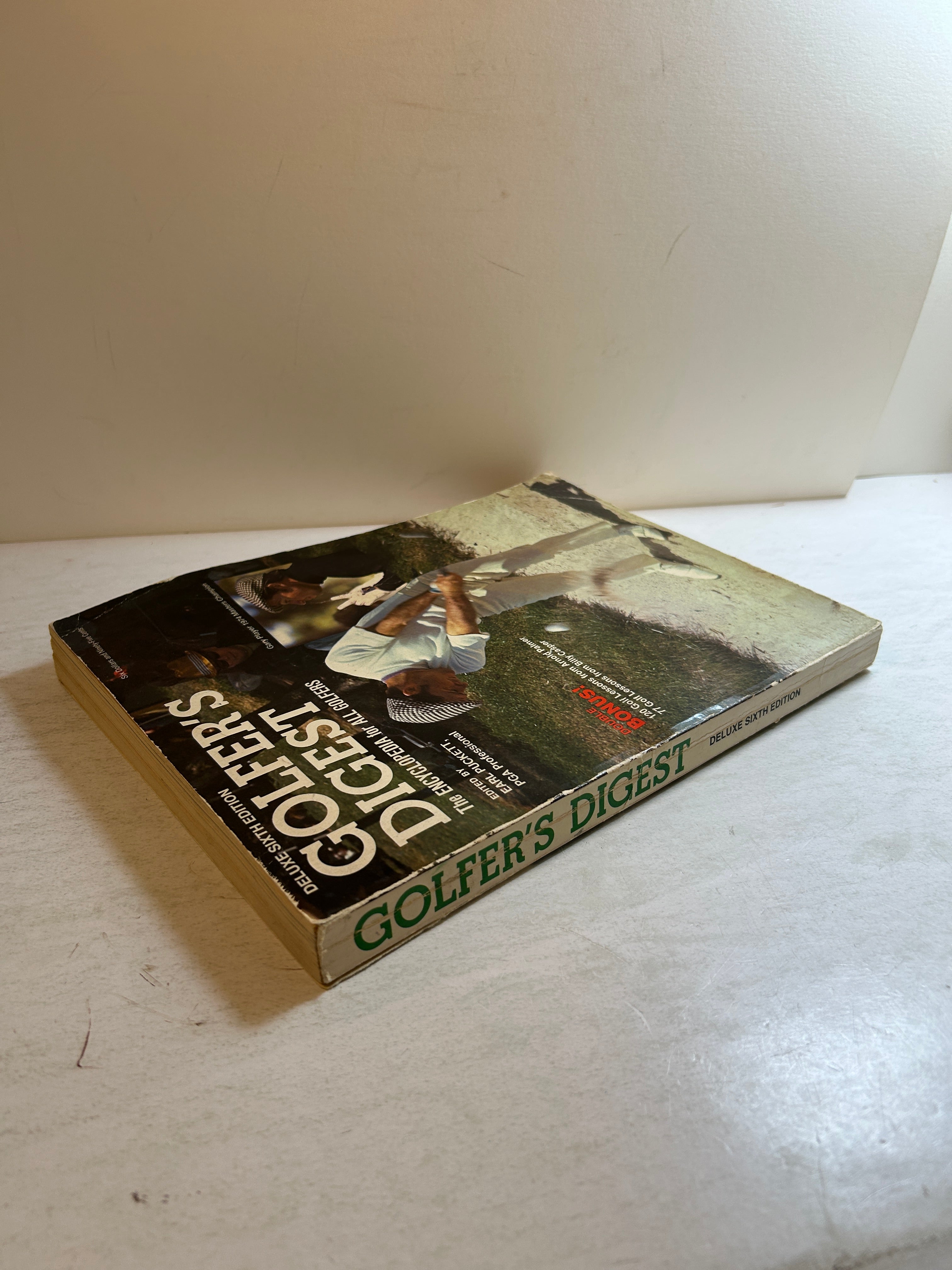 Golfer's Digest Editor Earl Puckett 6th Ed 1974