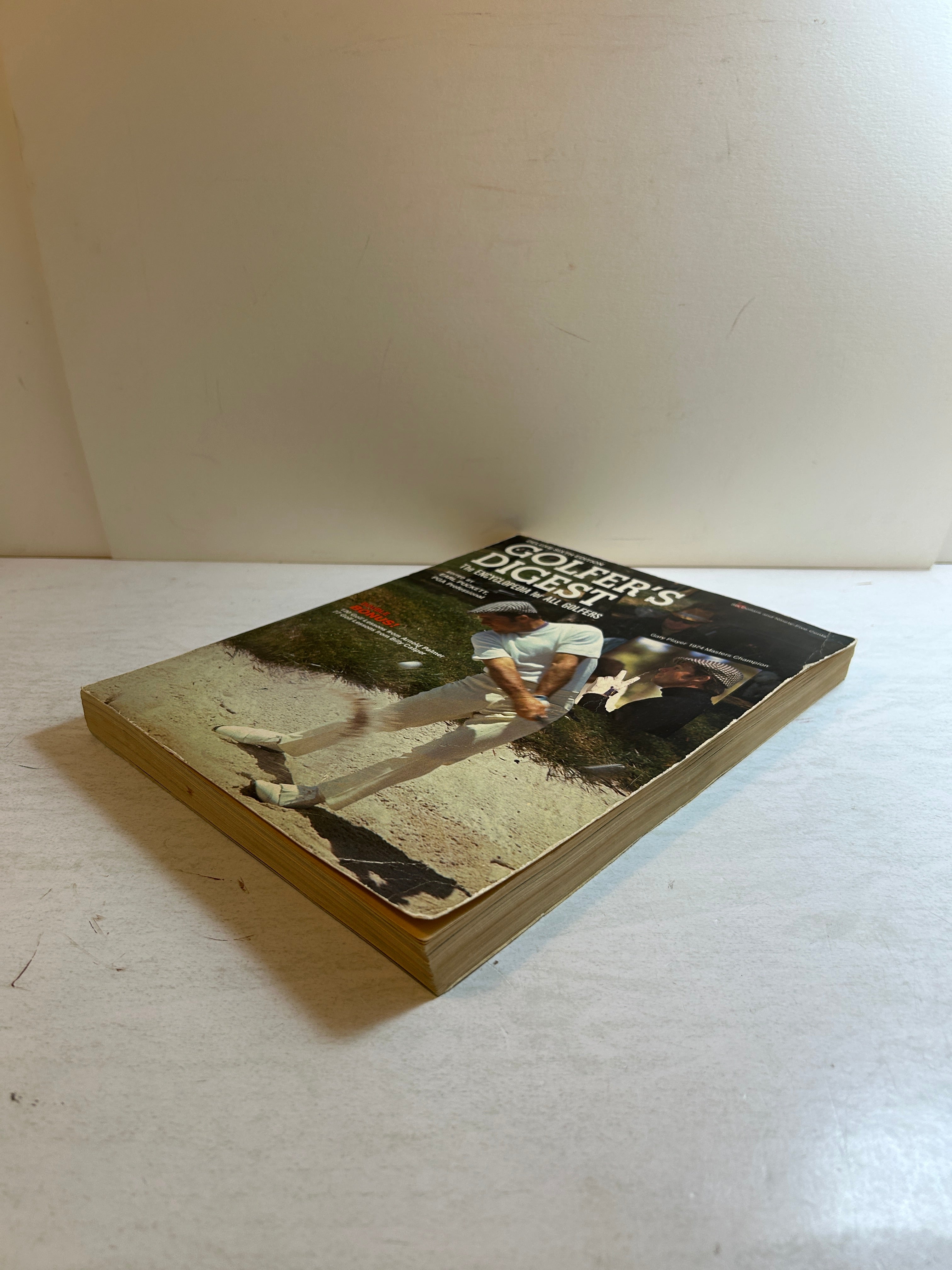 Golfer's Digest Editor Earl Puckett 6th Ed 1974