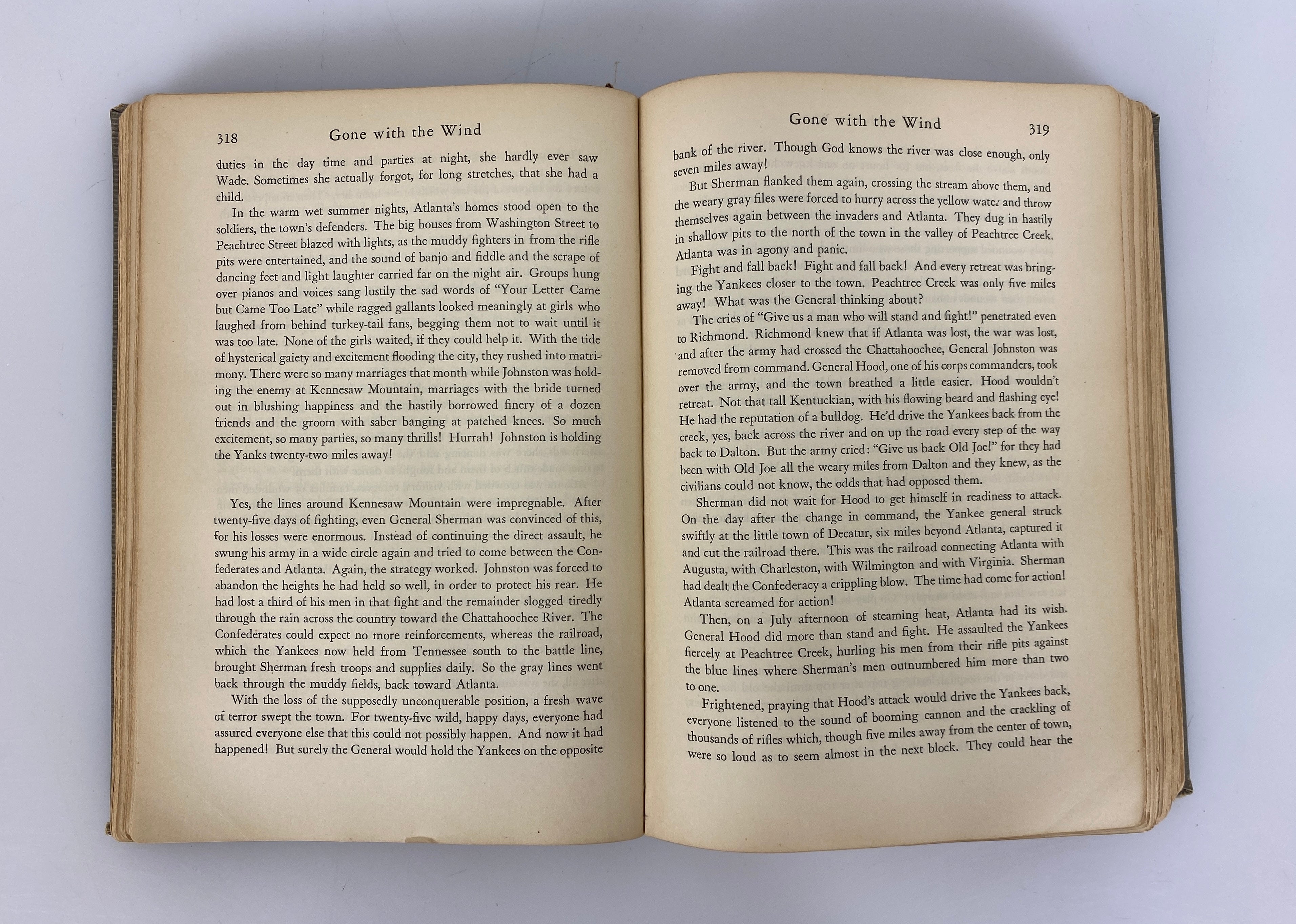 Gone With the Wind Margaret Mitchell 1936 1st Ed September 1936 Printing HC