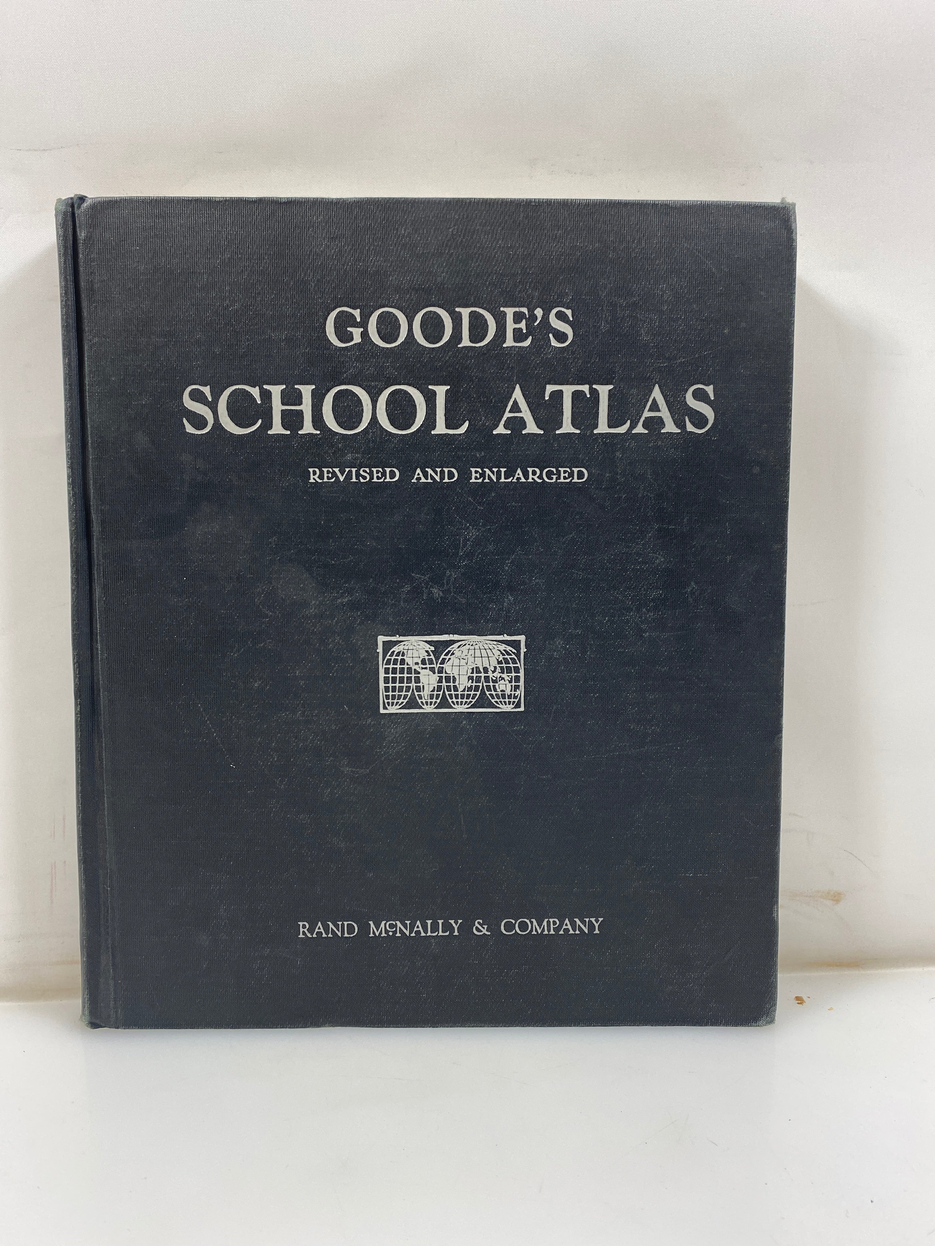 Goode's School Atlas by Paul Goode 1943 HC