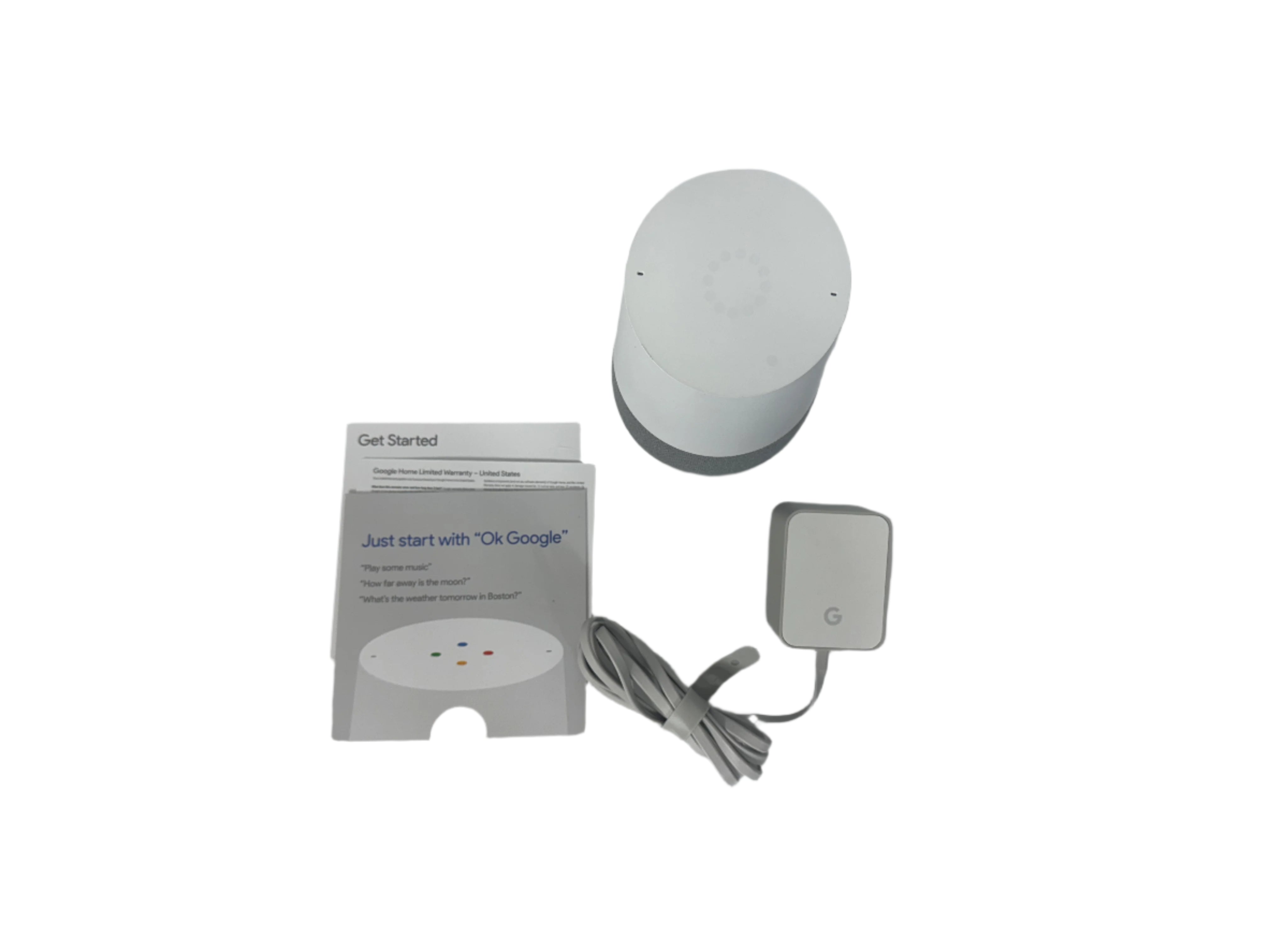 Google Home GA3A00417A14 Personal Assistant Smart Speaker