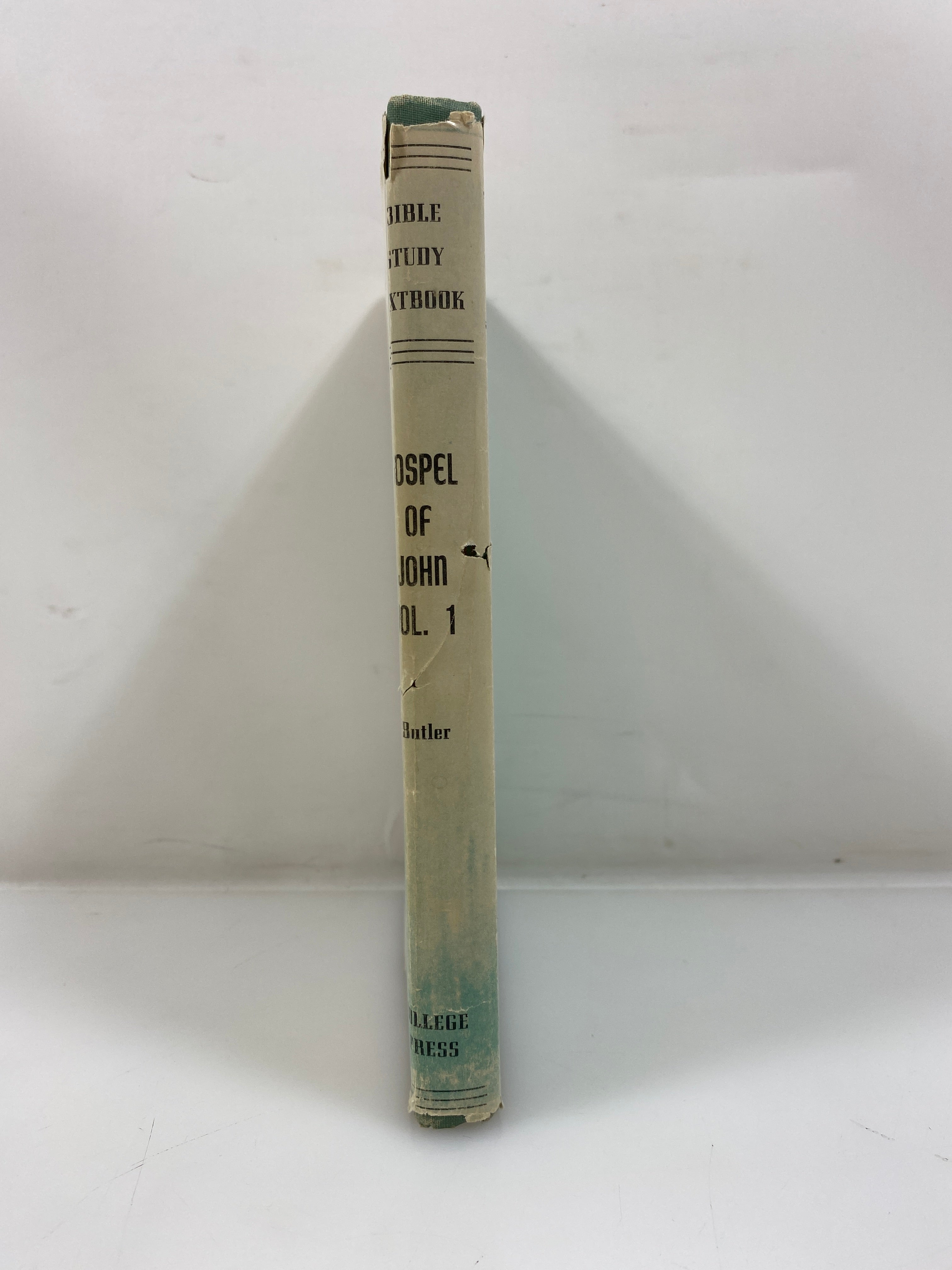 Gospel of John, Vol. I by Butler Bible Study Textbook 1961 HCDJ
