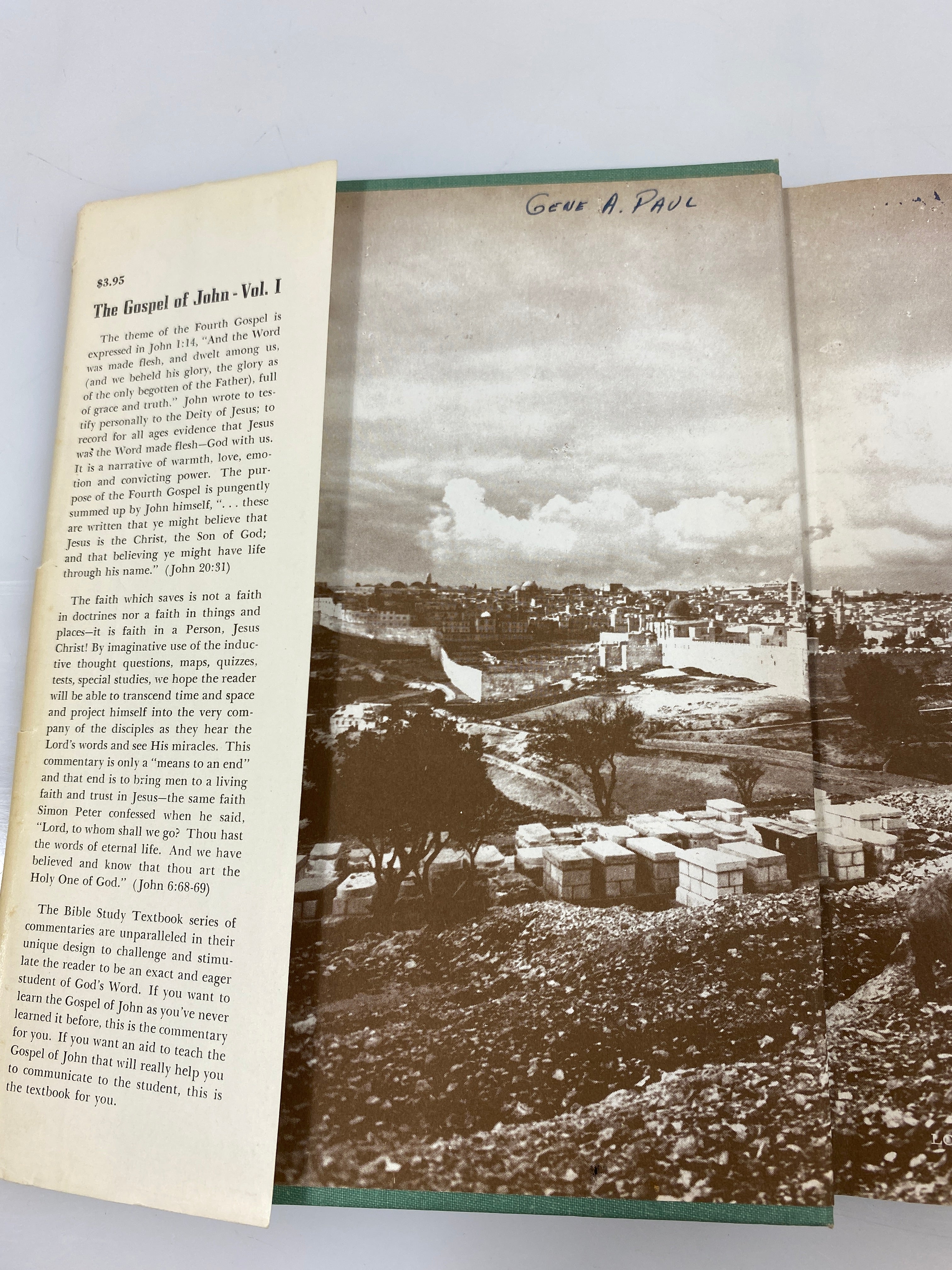 Gospel of John, Vol. I by Butler Bible Study Textbook 1961 HCDJ