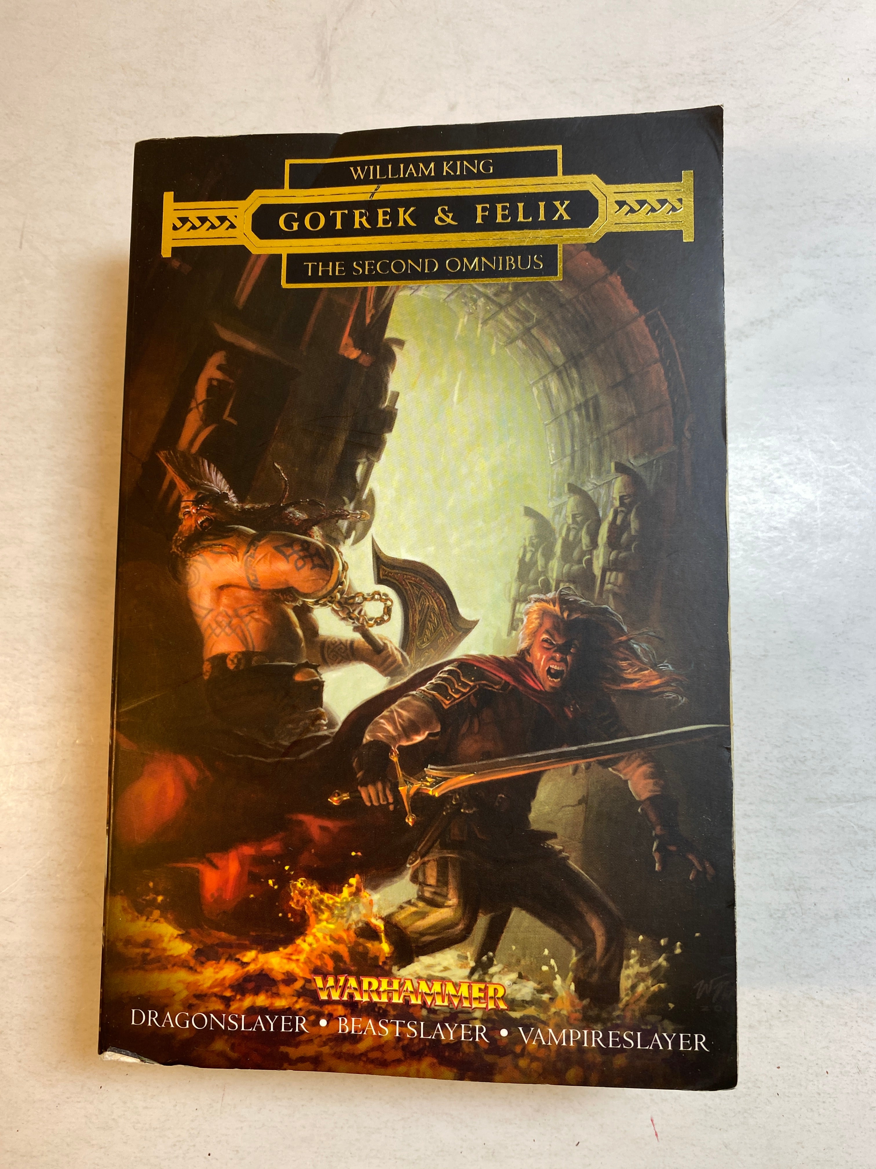 Gotrek and Felix Second Omnibus Warhammer Black Library Re-issue 2013