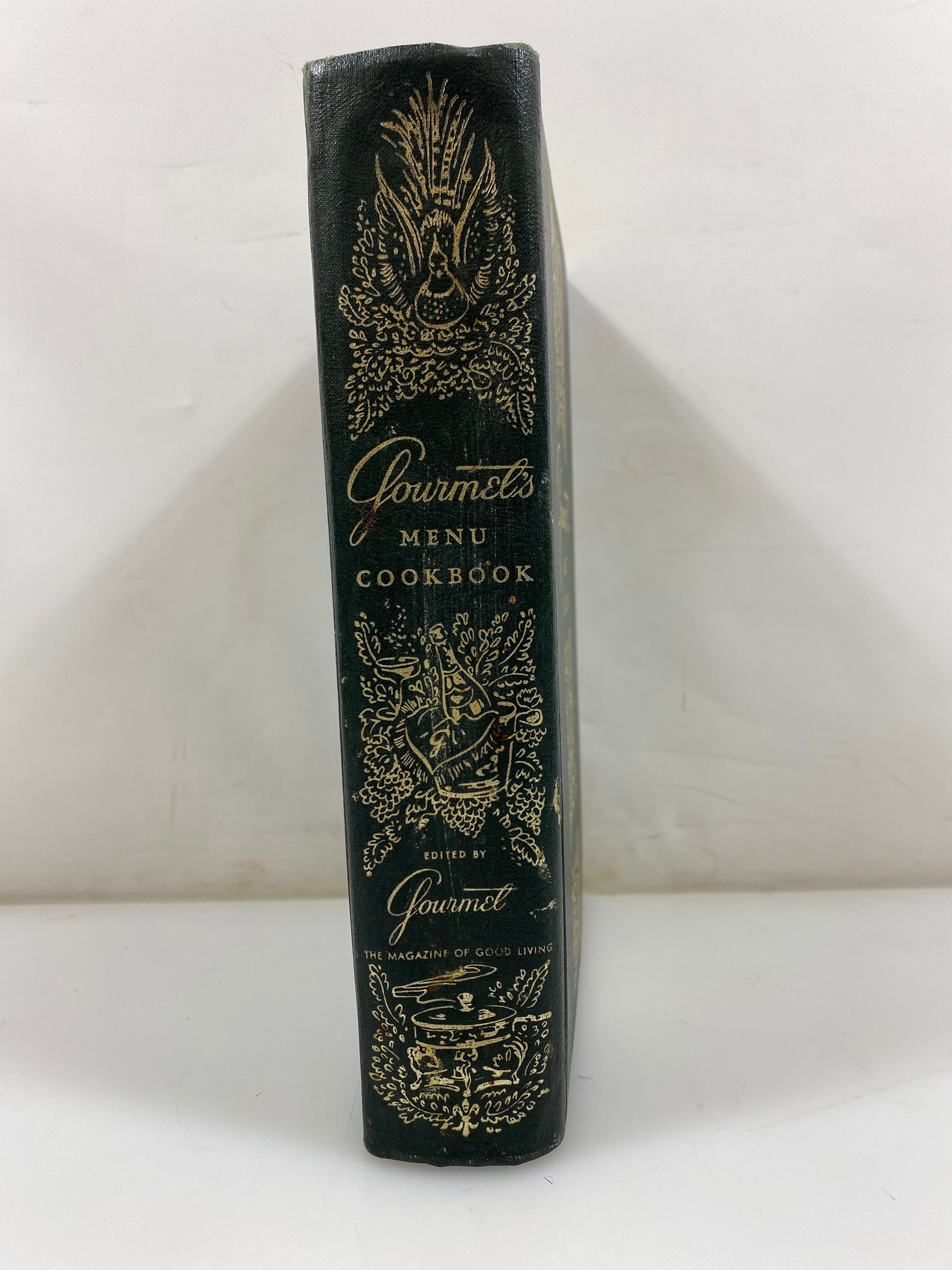 Gourmet's Menu Cookbook 2nd Print 1963 HC