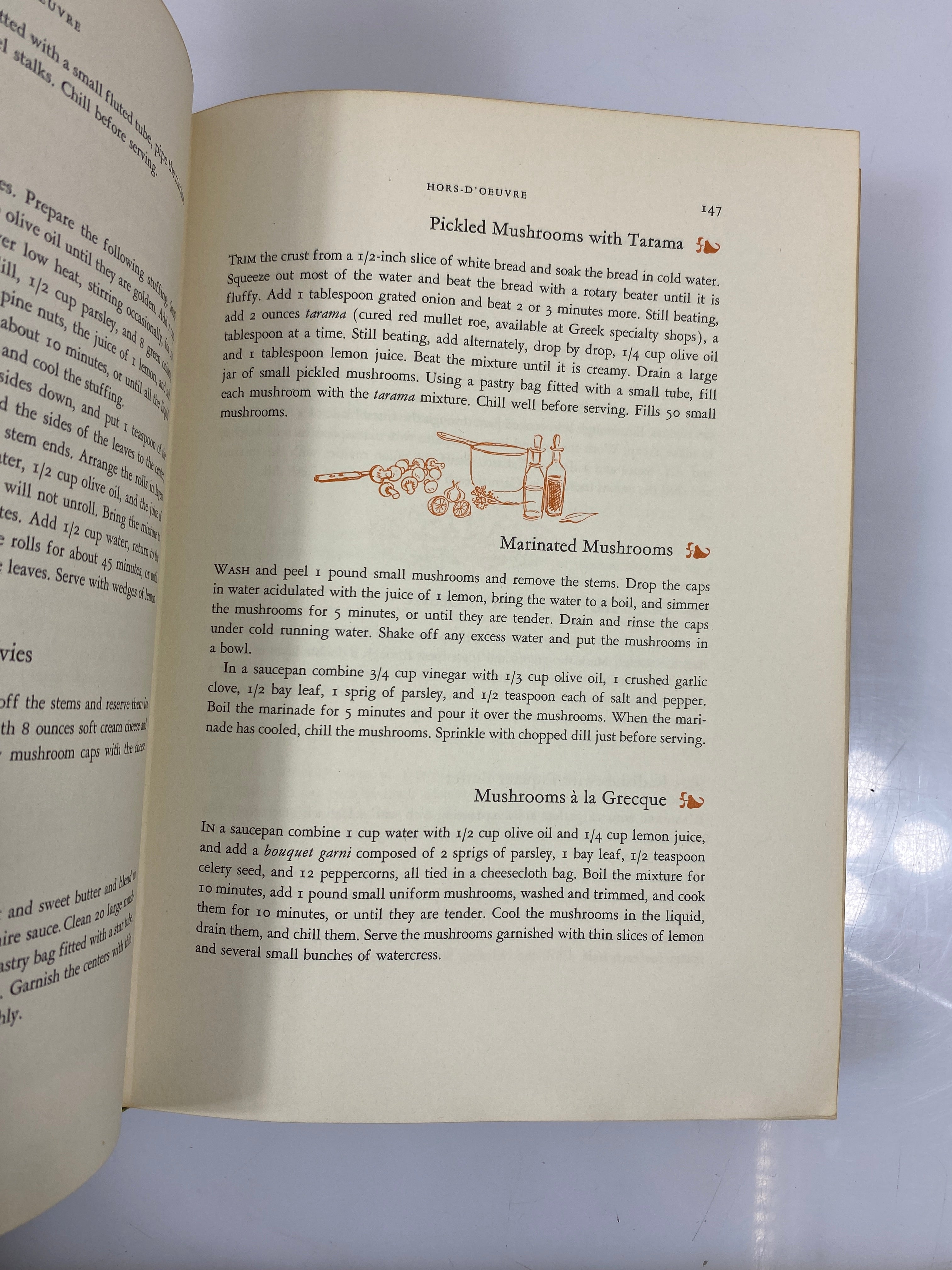 Gourmet's Menu Cookbook 2nd Print 1963 HC