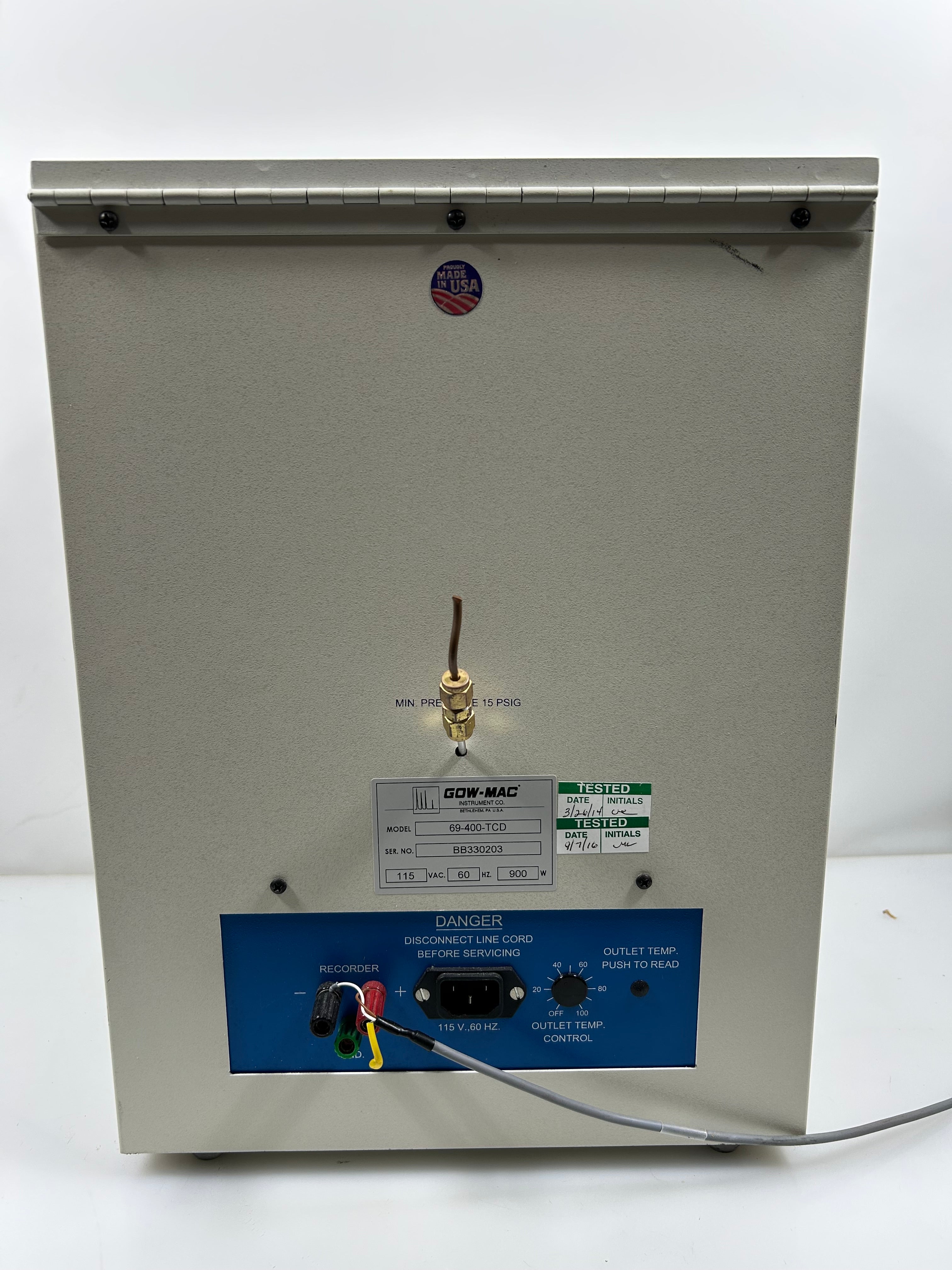 GOW-MAC 400 Series Isothermal Gas Chromatograph