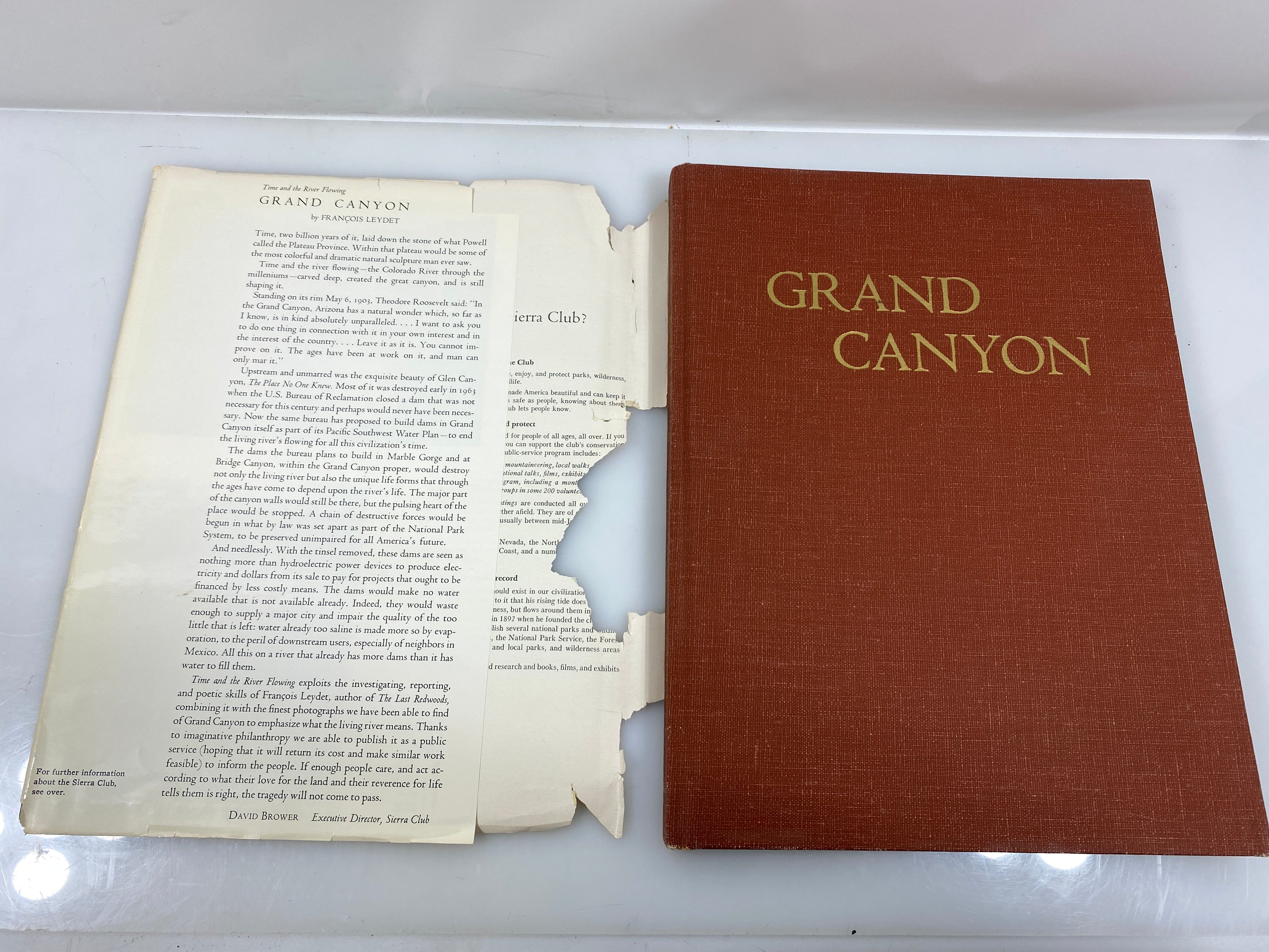 Grand Canyon Francois Leydet 1964 HCDJ