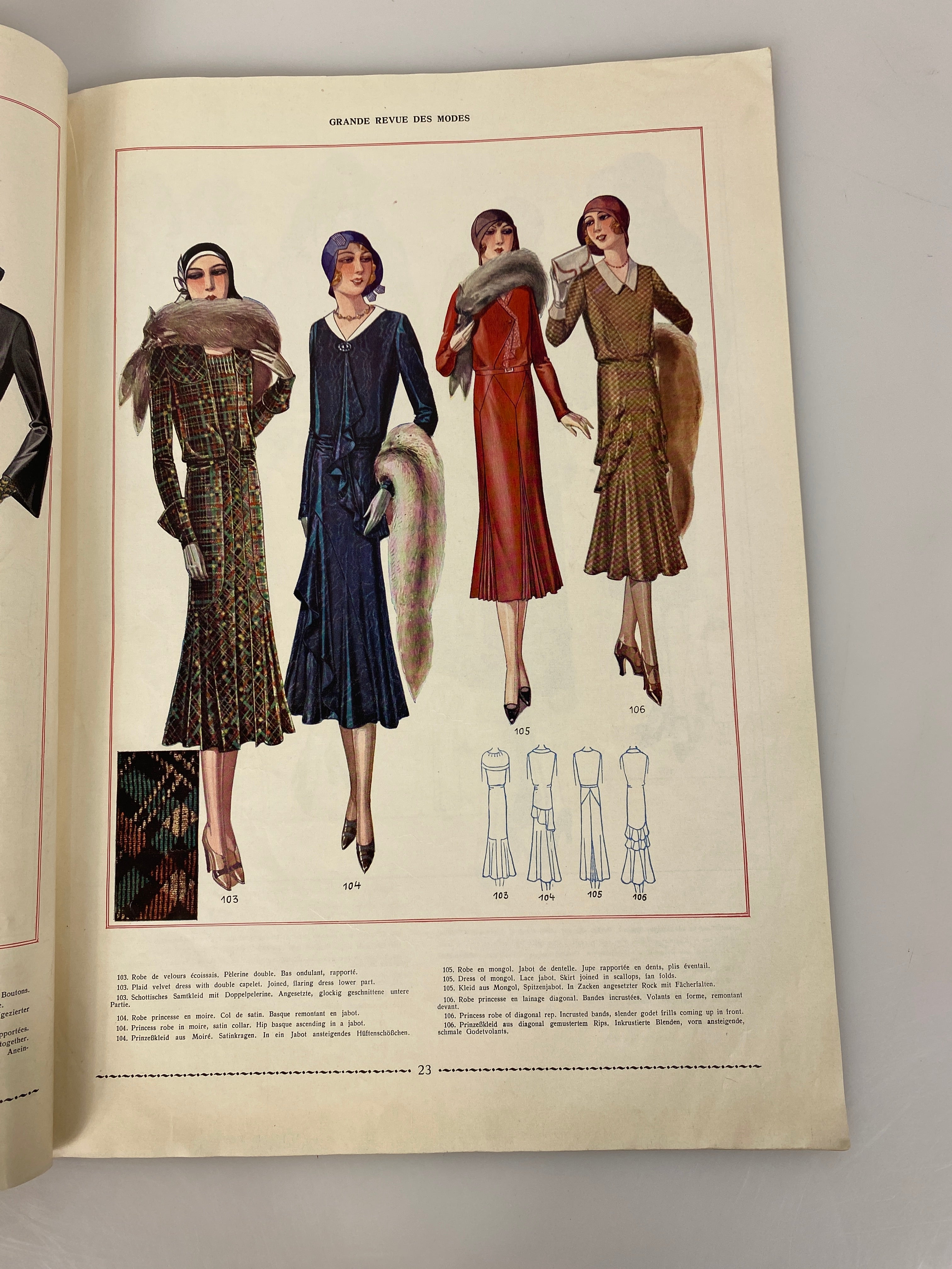 その他 french revue de modes DRESSED TO THE 9 French Revue de Modes Magazine ~ No.9 2006/07 ~ Leah