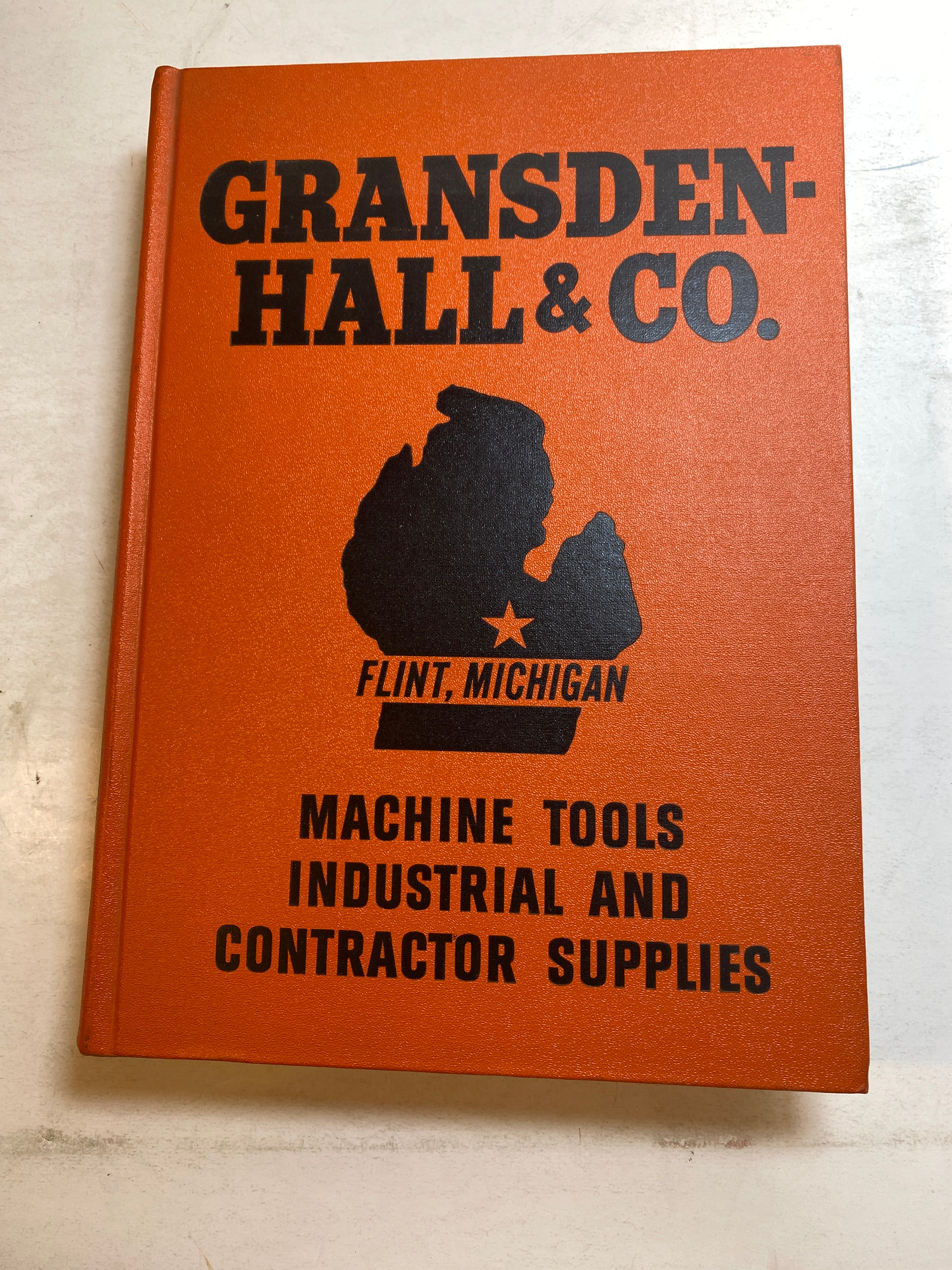 Gransden Hall Flint Michigan Machine Tool Catalog HC 1965