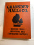 Gransden Hall Flint Michigan Machine Tool Catalog HC 1965