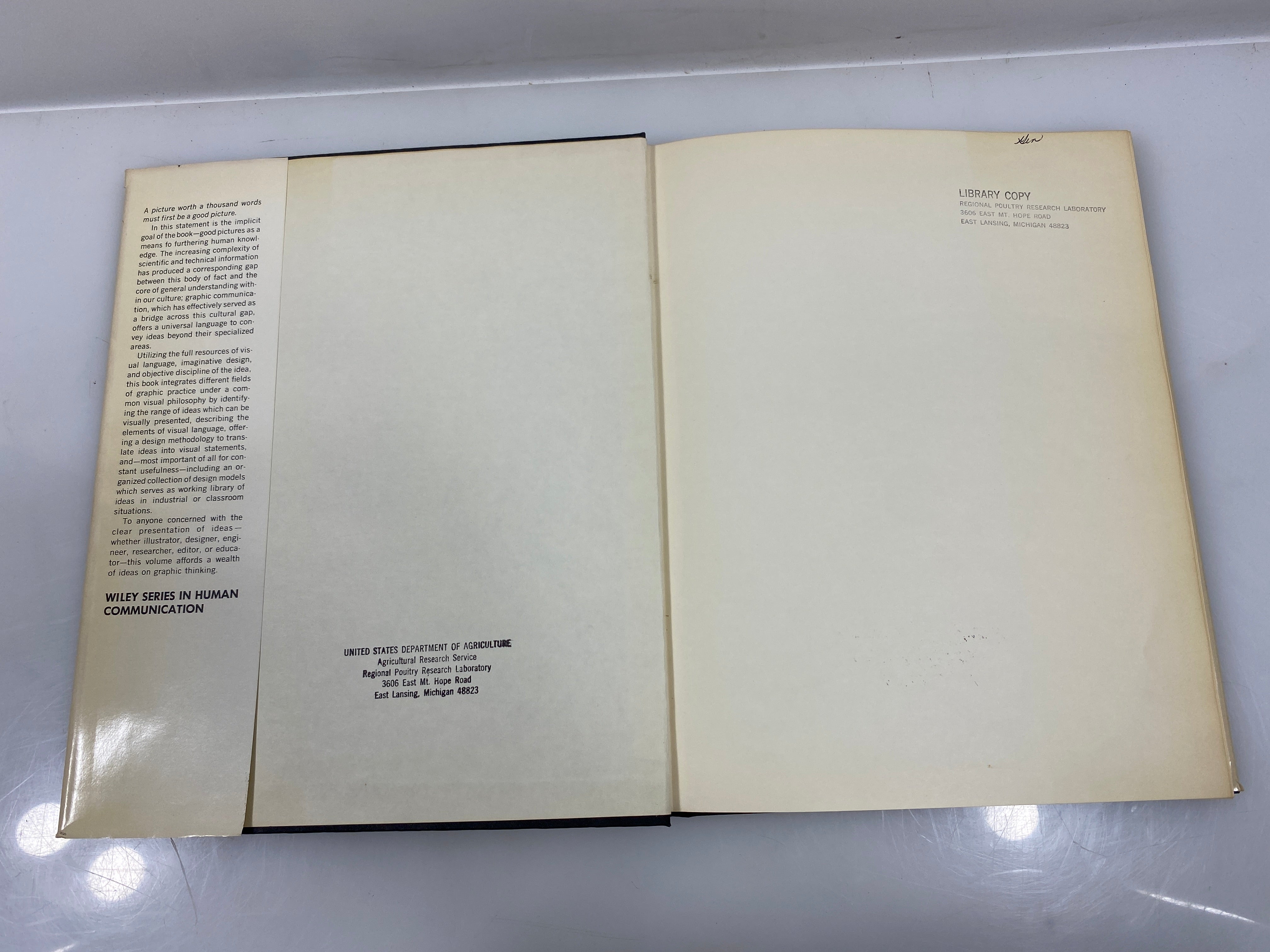 Graphic Communication by Bowman 1968 Ex-library HCDJ