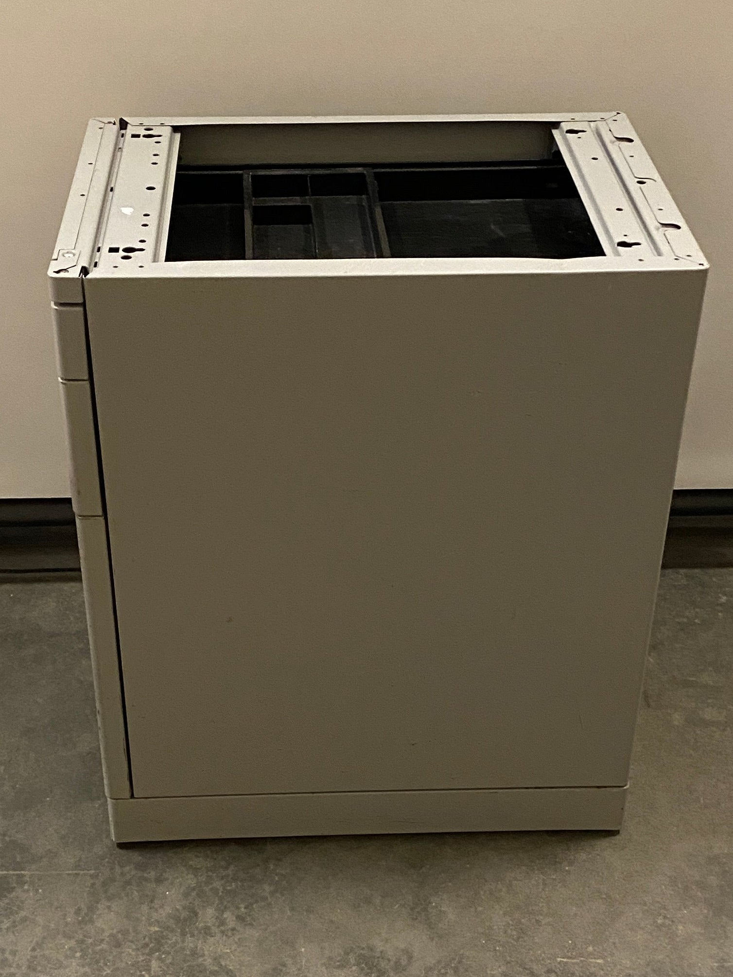 Gray 3 Drawer Filing Cabinet