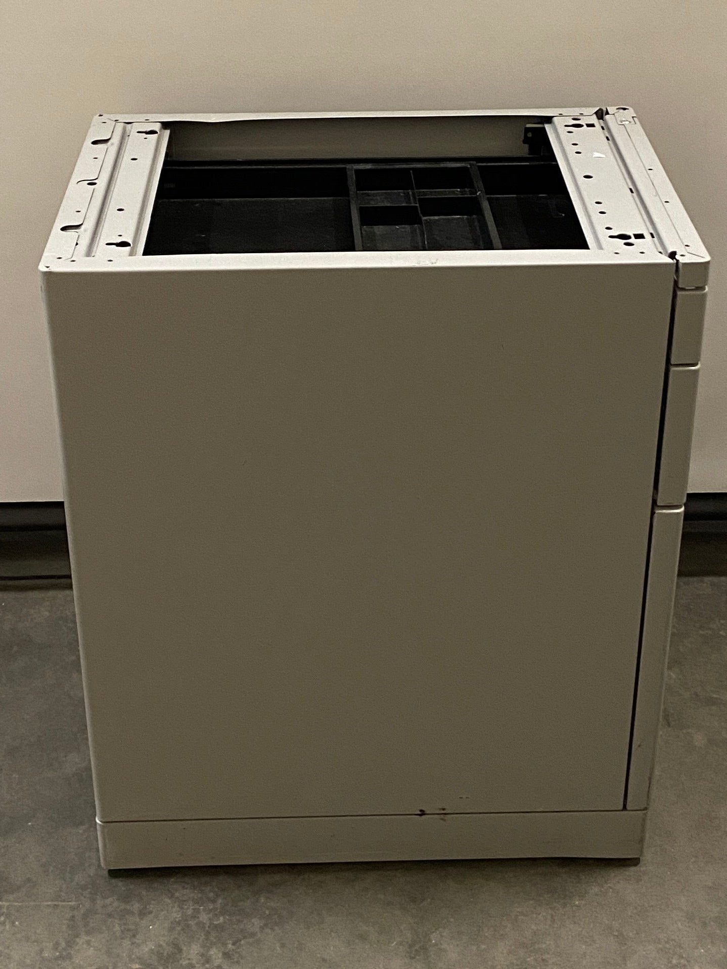 Gray 3 Drawer Filing Cabinet