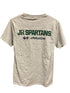 Gray Jr. Spartans T-Shirt Kid's Size M
