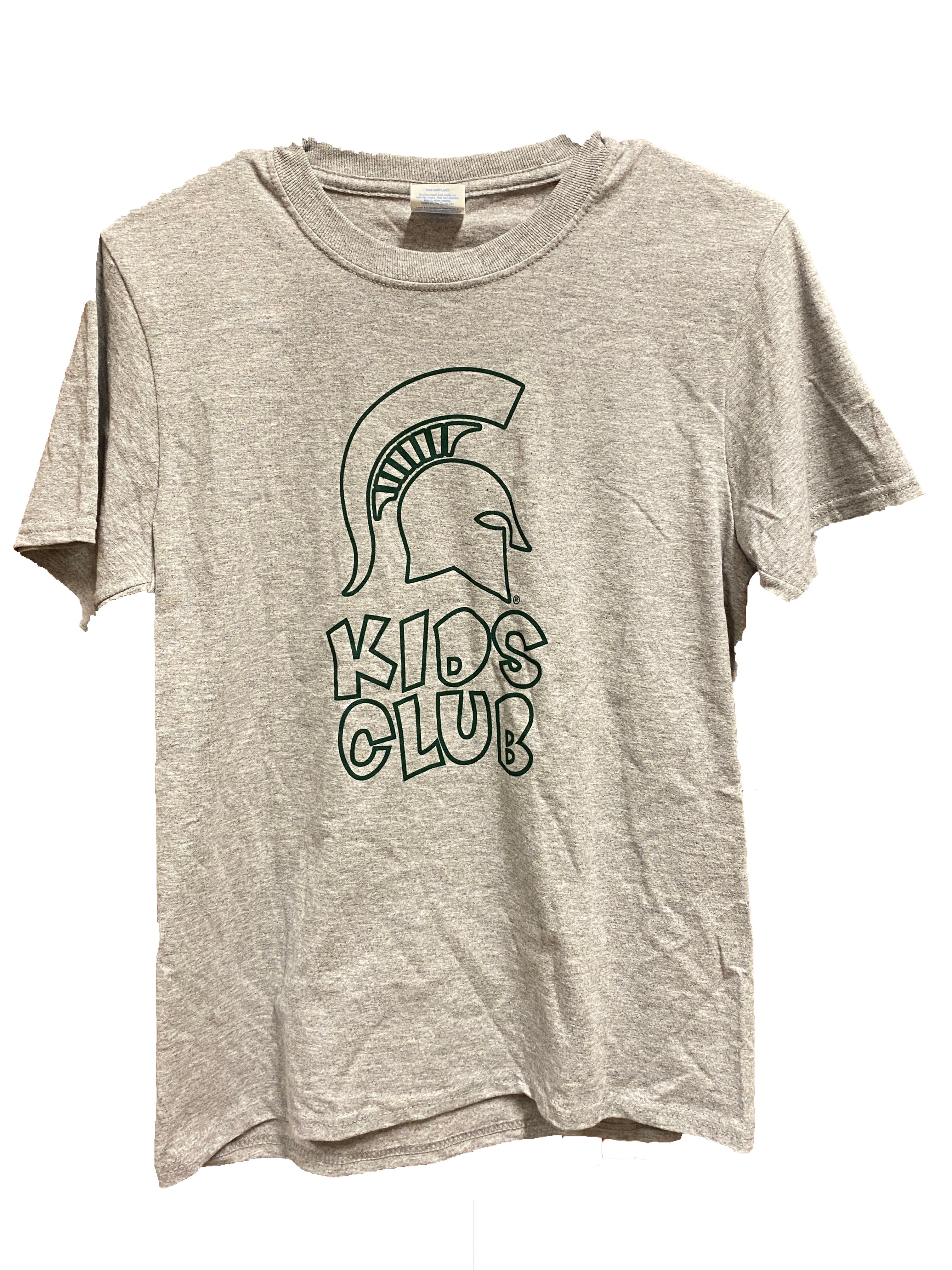 Gray Jr. Spartans T-Shirt Kid's Size M