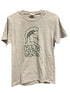 Gray Jr. Spartans T-Shirt Kid's Size M