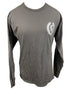 Gray Michigan State Long Sleeve T-Shirt Unisex Size Medium