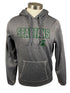 Gray Spartans Hooded Sweatshirt Women's Size M