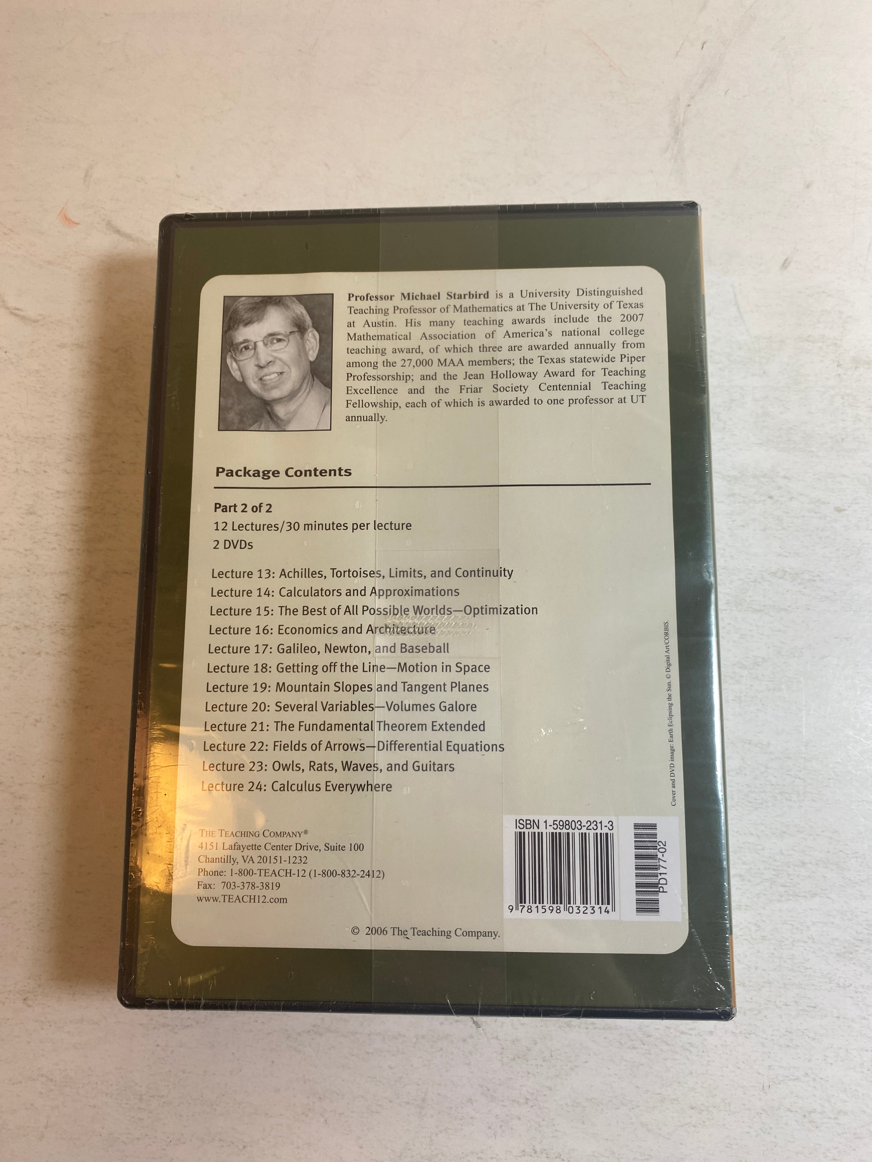 Great Courses: Change and Motion DVD Set *New*