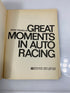 Great Moments in Auto Racing by Stambler 1969 2nd Print SC