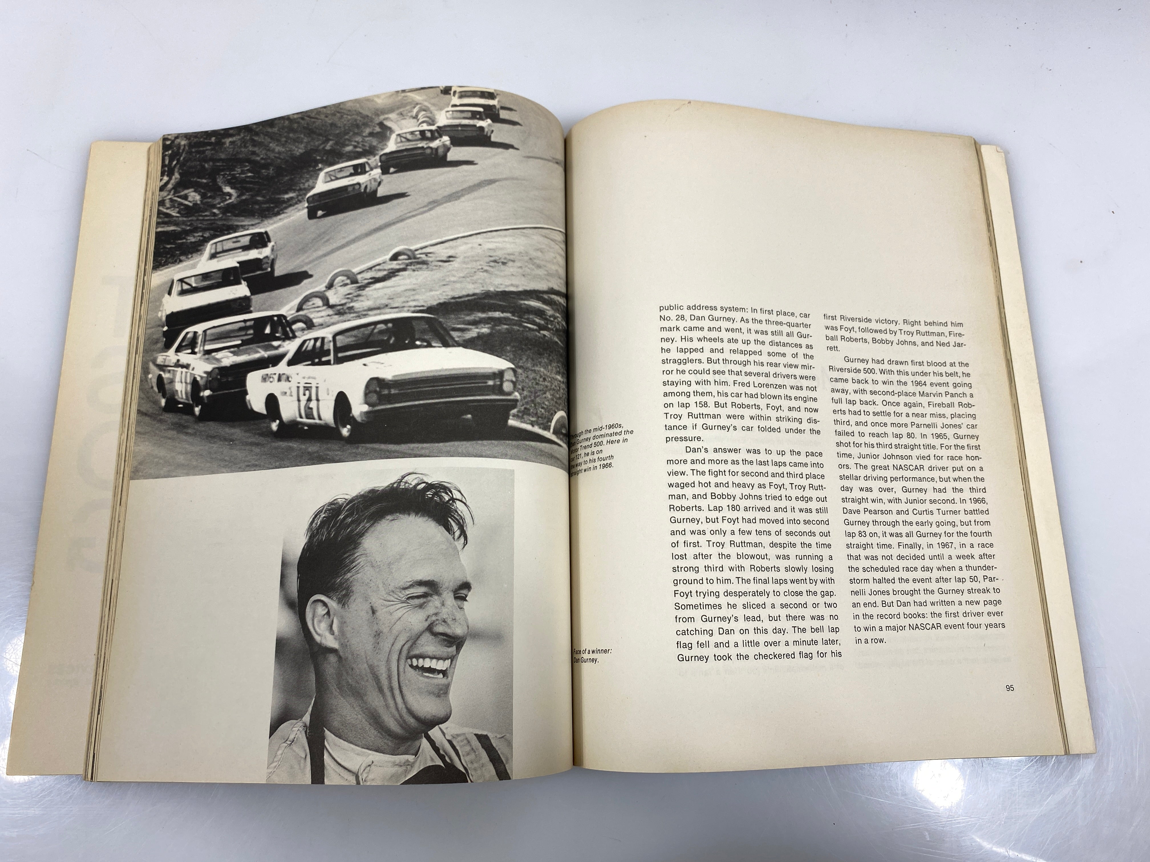 Great Moments in Auto Racing by Stambler 1969 2nd Print SC