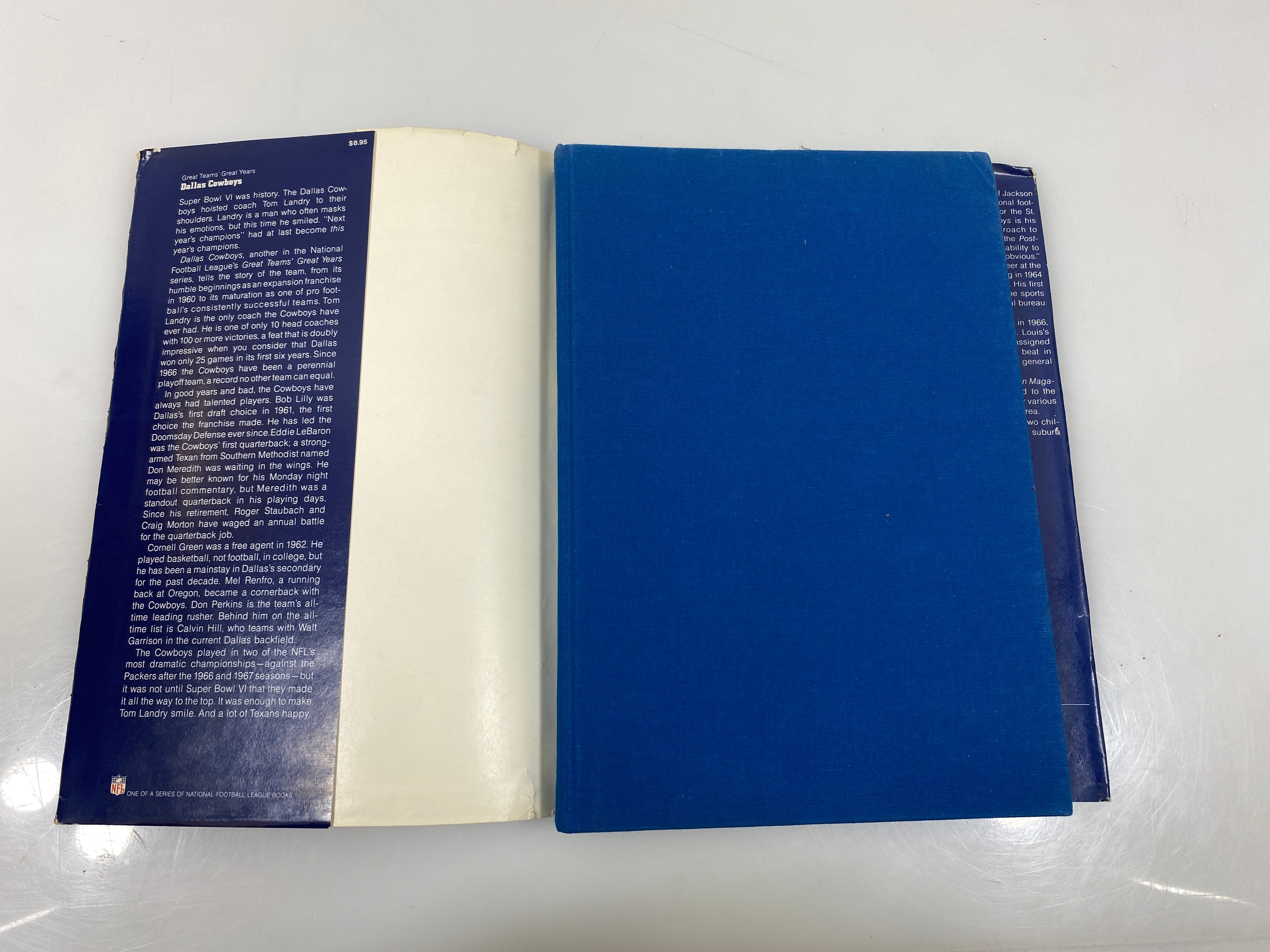Great Teams' Great Years Dallas Cowboys by Jeff Meyers 1974 HCDJ