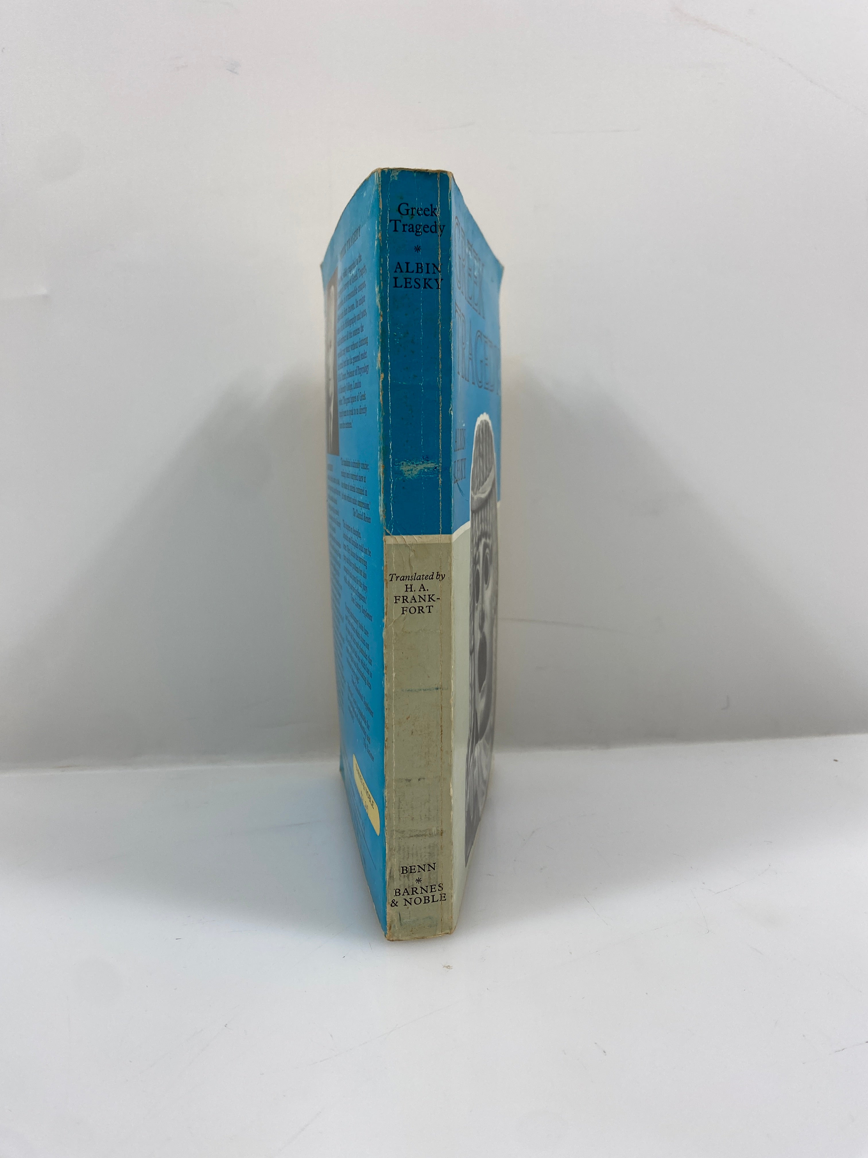 Greek Tragedy by Albin Lesky 1967 Second Impression Vintage SC