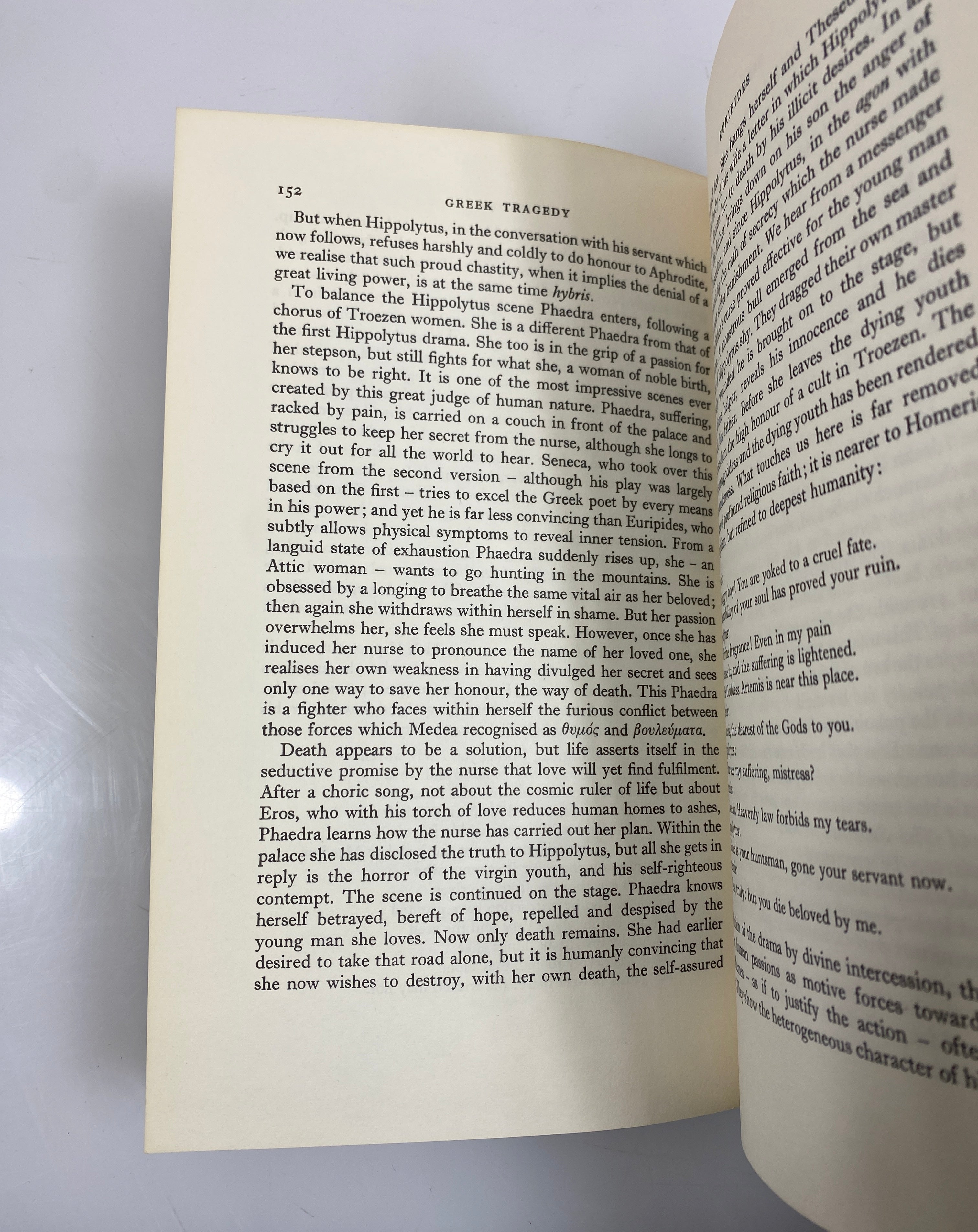 Greek Tragedy by Albin Lesky 1967 Second Impression Vintage SC