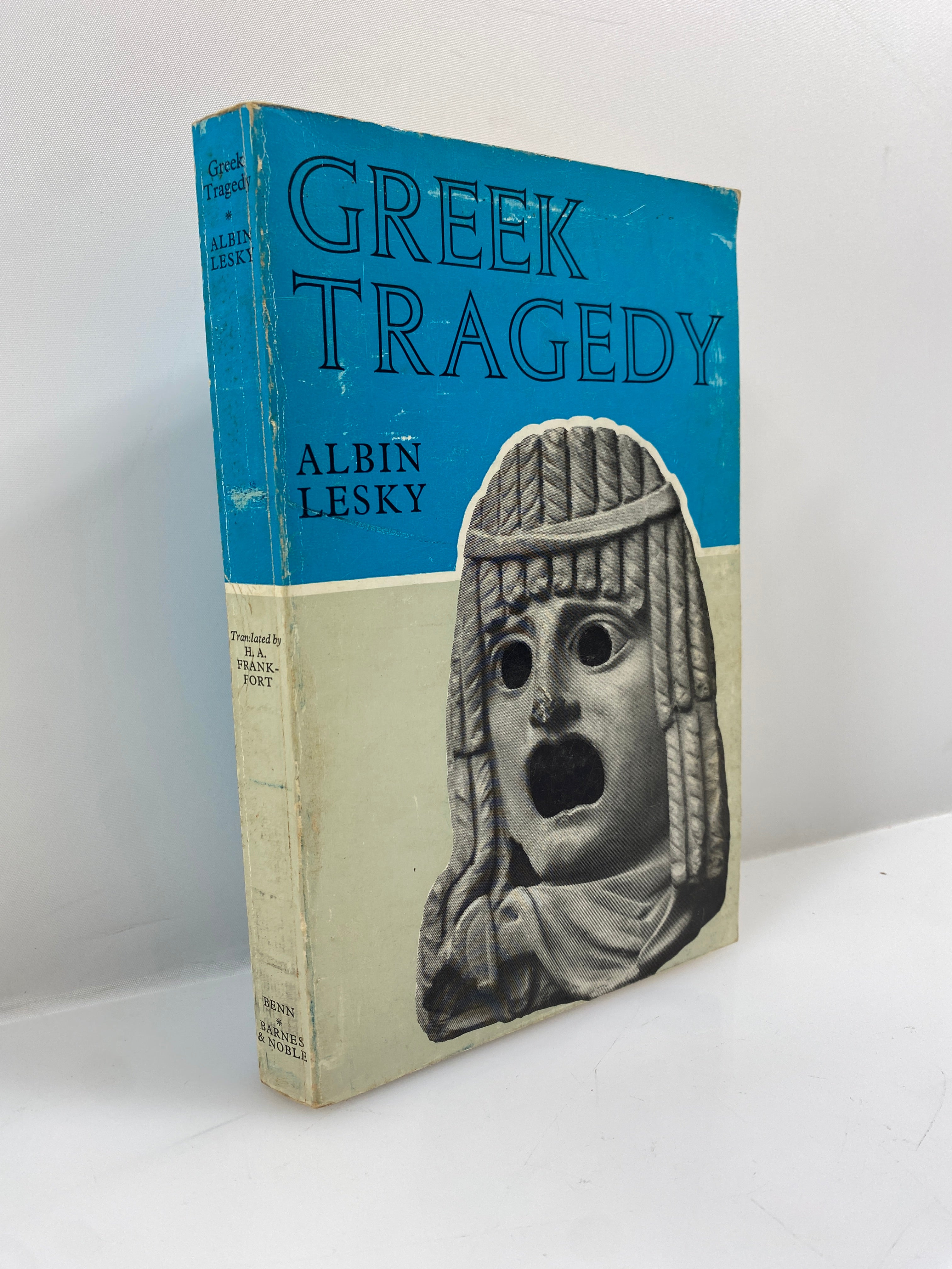 Greek Tragedy by Albin Lesky 1967 Second Impression Vintage SC