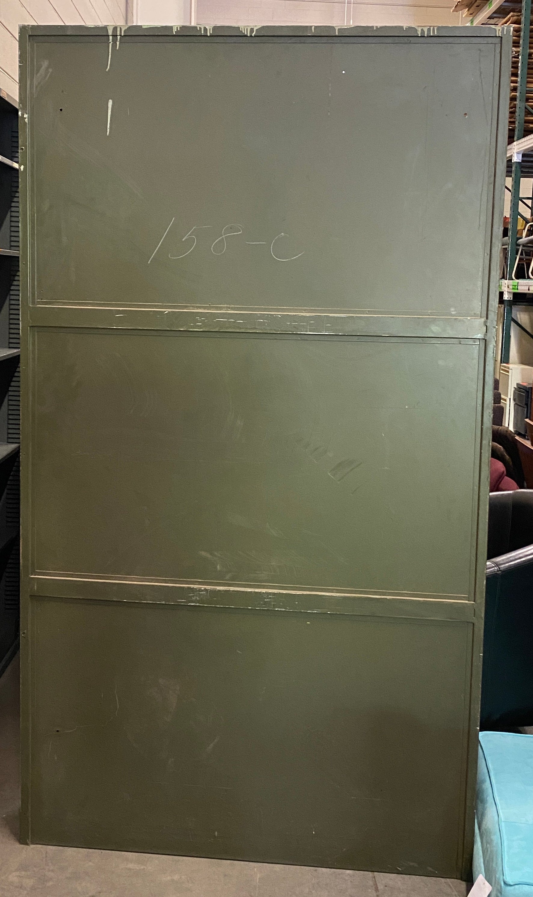 Green 5 Tier Adjustable Metal Shelves
