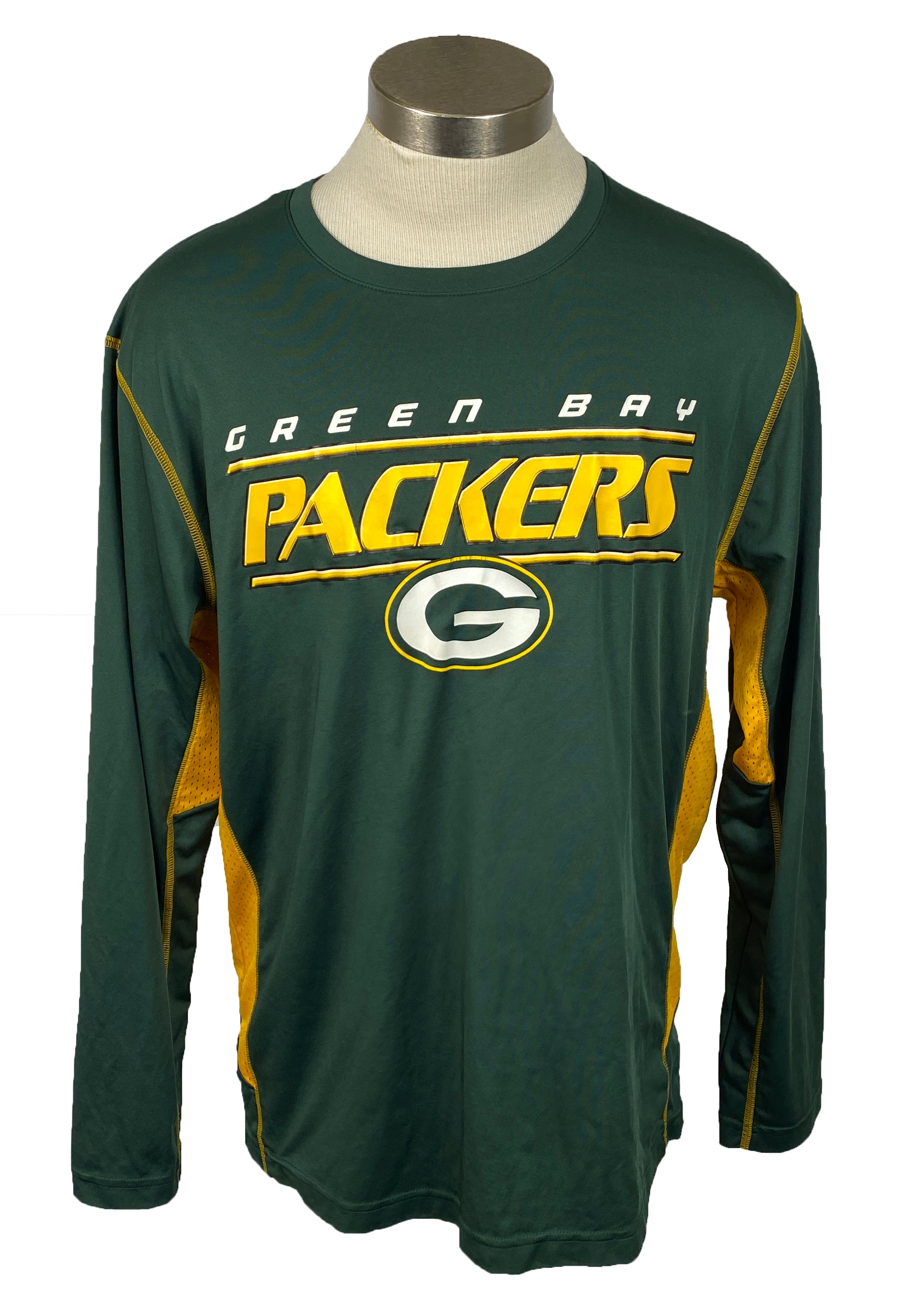 Green Bay Packers Green Long-Sleeve T-Shirt Men's Size XL