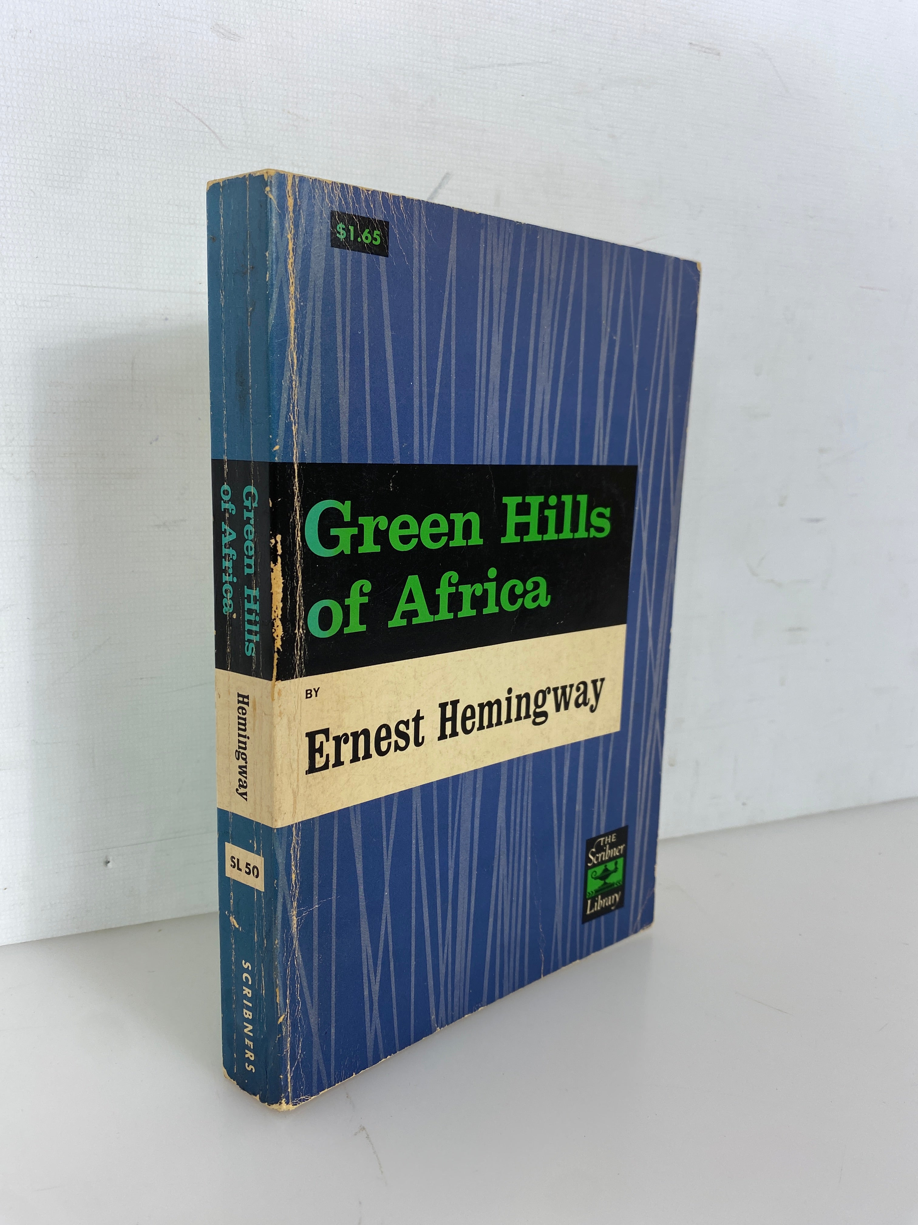 Green Hills of Africa by Hemingway 1935 The Scribner Library SC