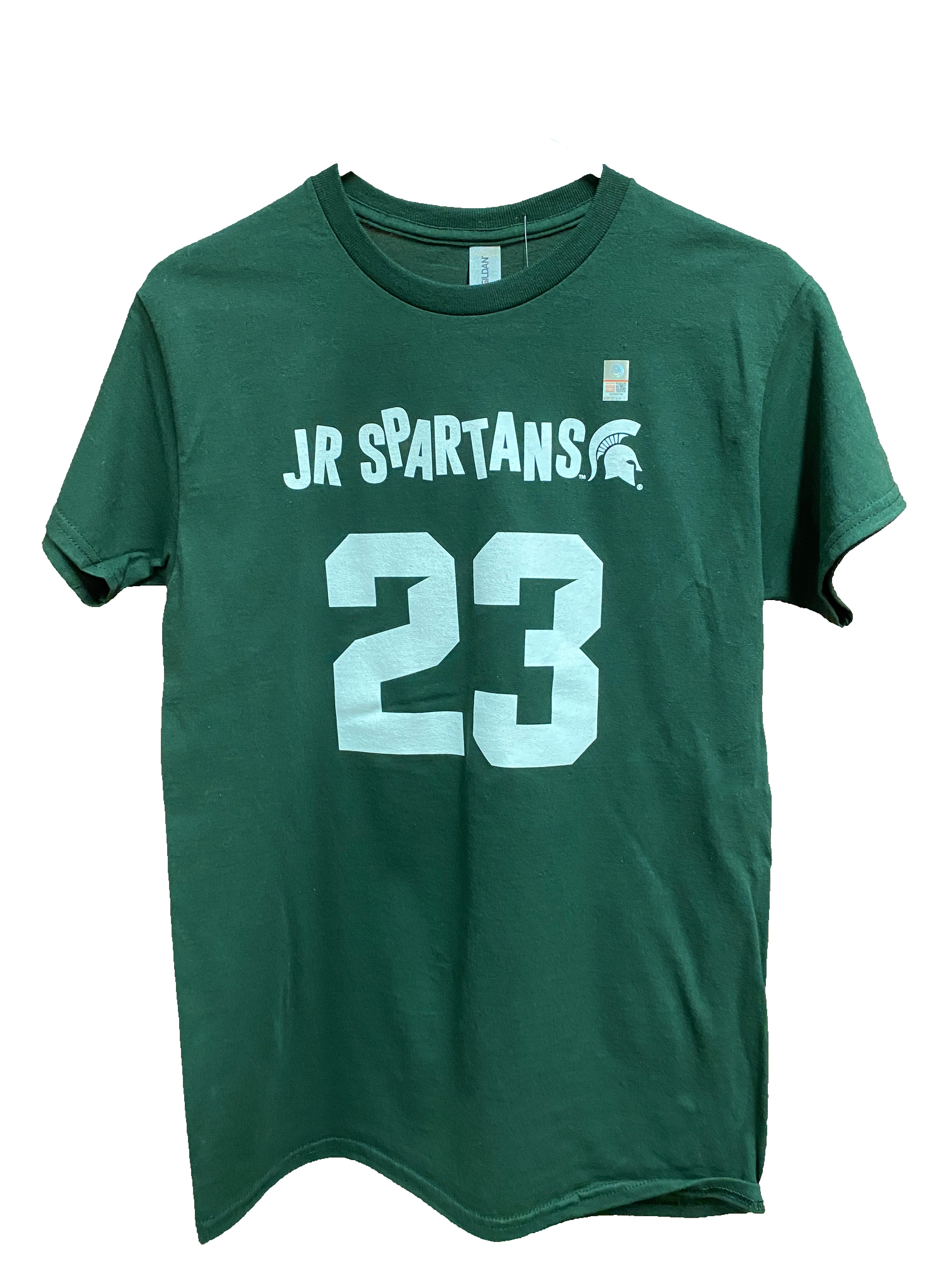 Green Jr. Spartans T-Shirt Kid's Size L