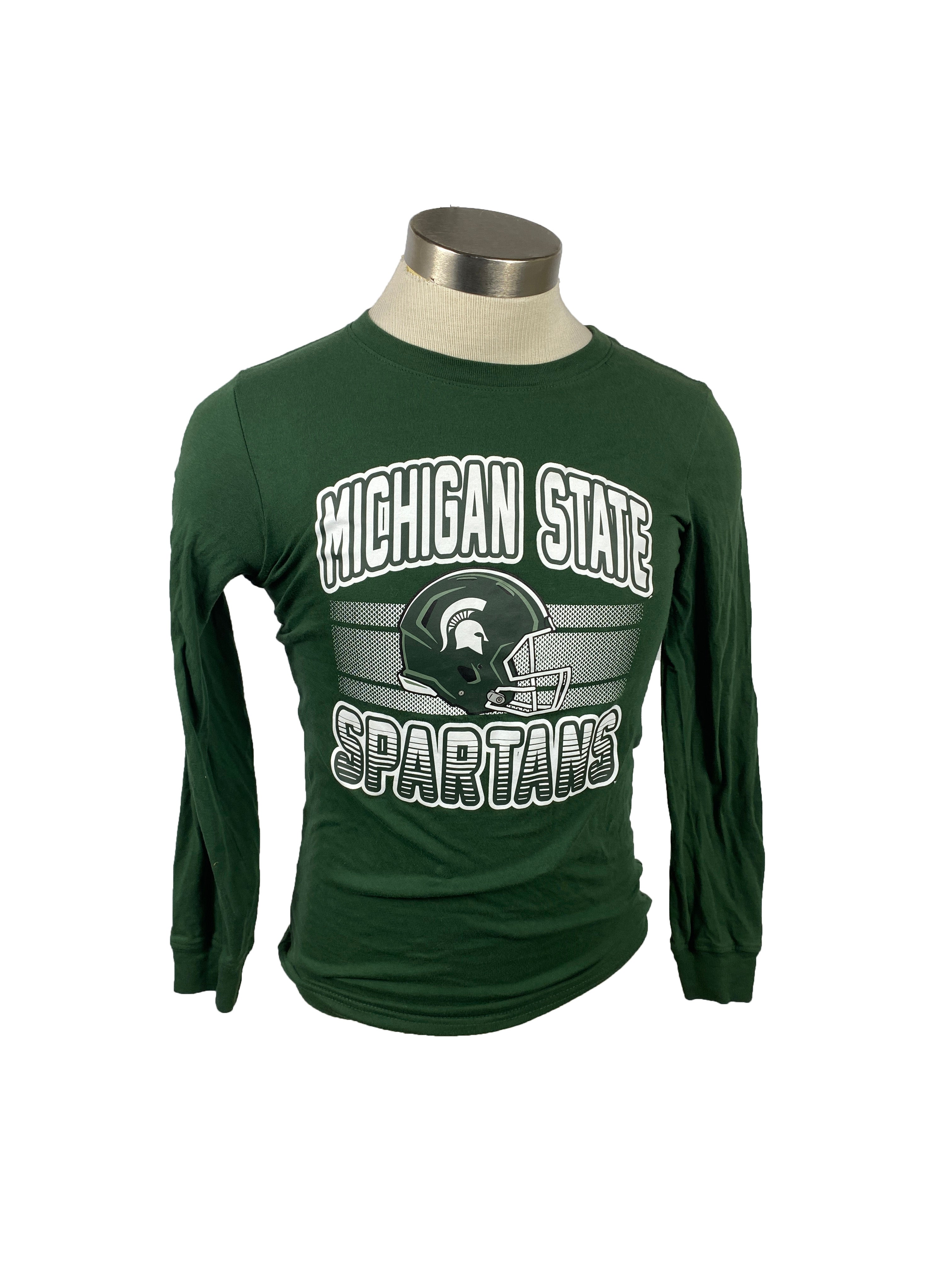 Green Long Sleeve Shirt Children's Size L