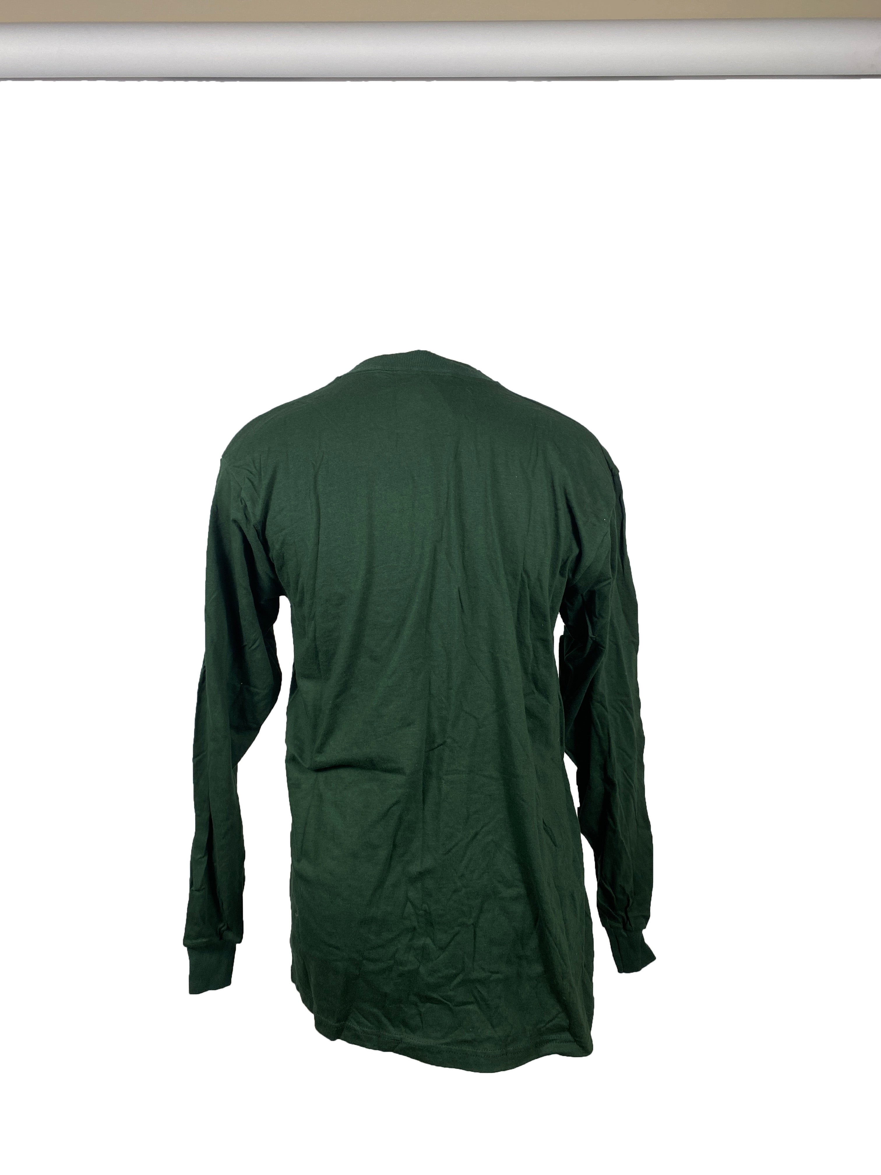 Green Lyman Briggs Long Sleeve Shirt Unisex Size L