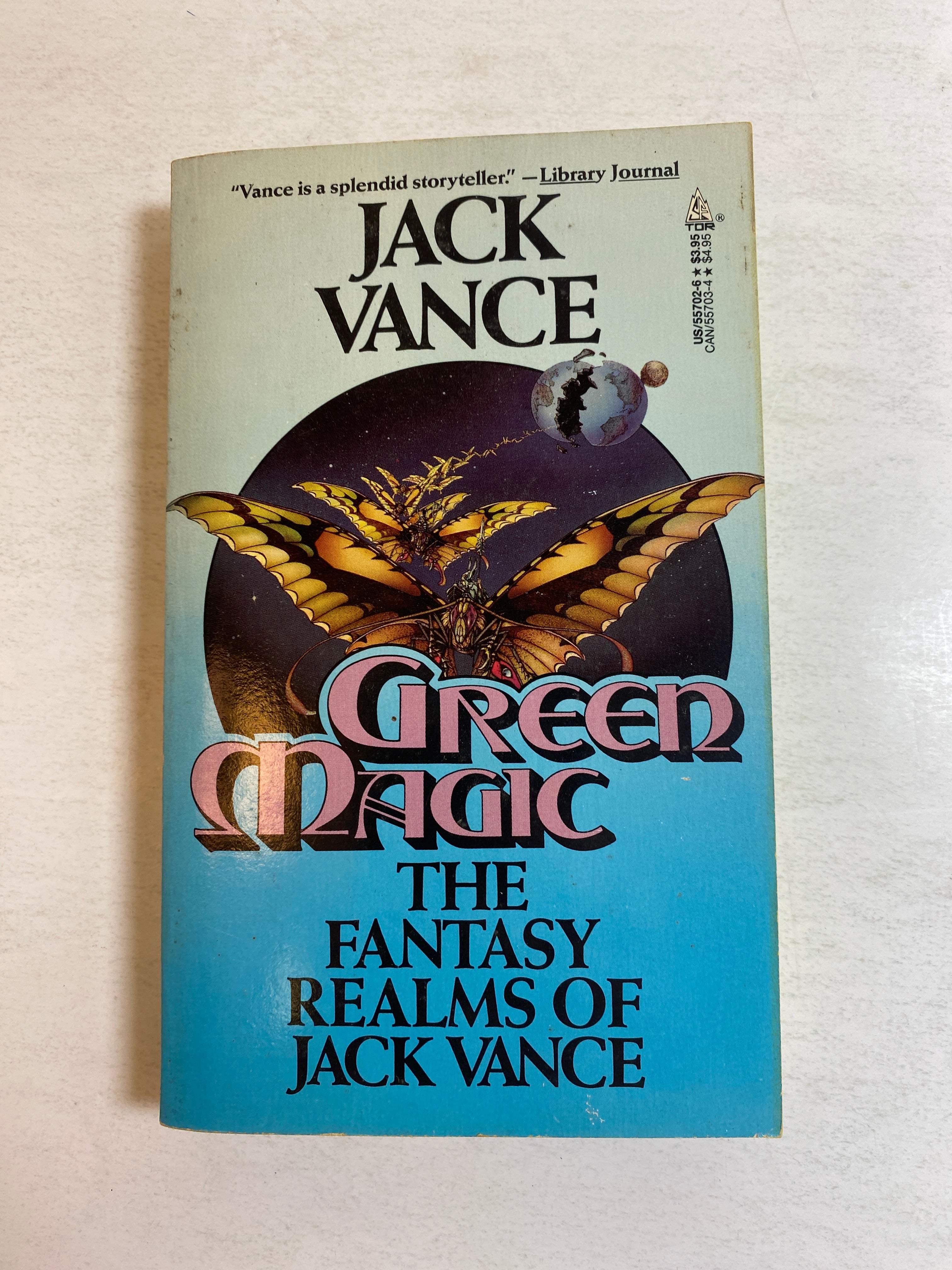 Green Magic Realms of Fantasy Jack Vance SC 1988
