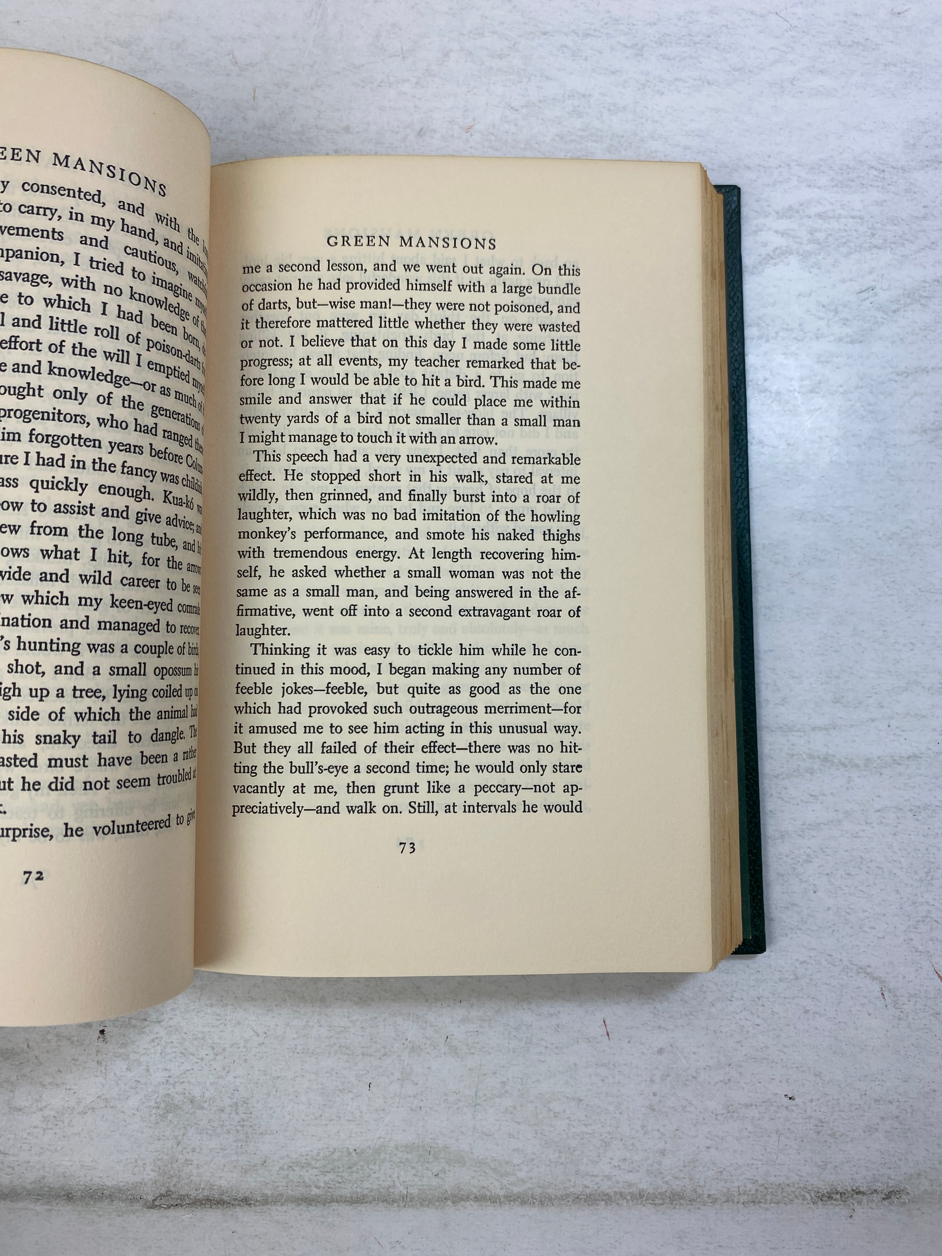 Green Mansions by W.H. Hudson International Collectors Library HC