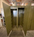 Green Metal Cabinet w/ Adjustable Drawer Slots #1