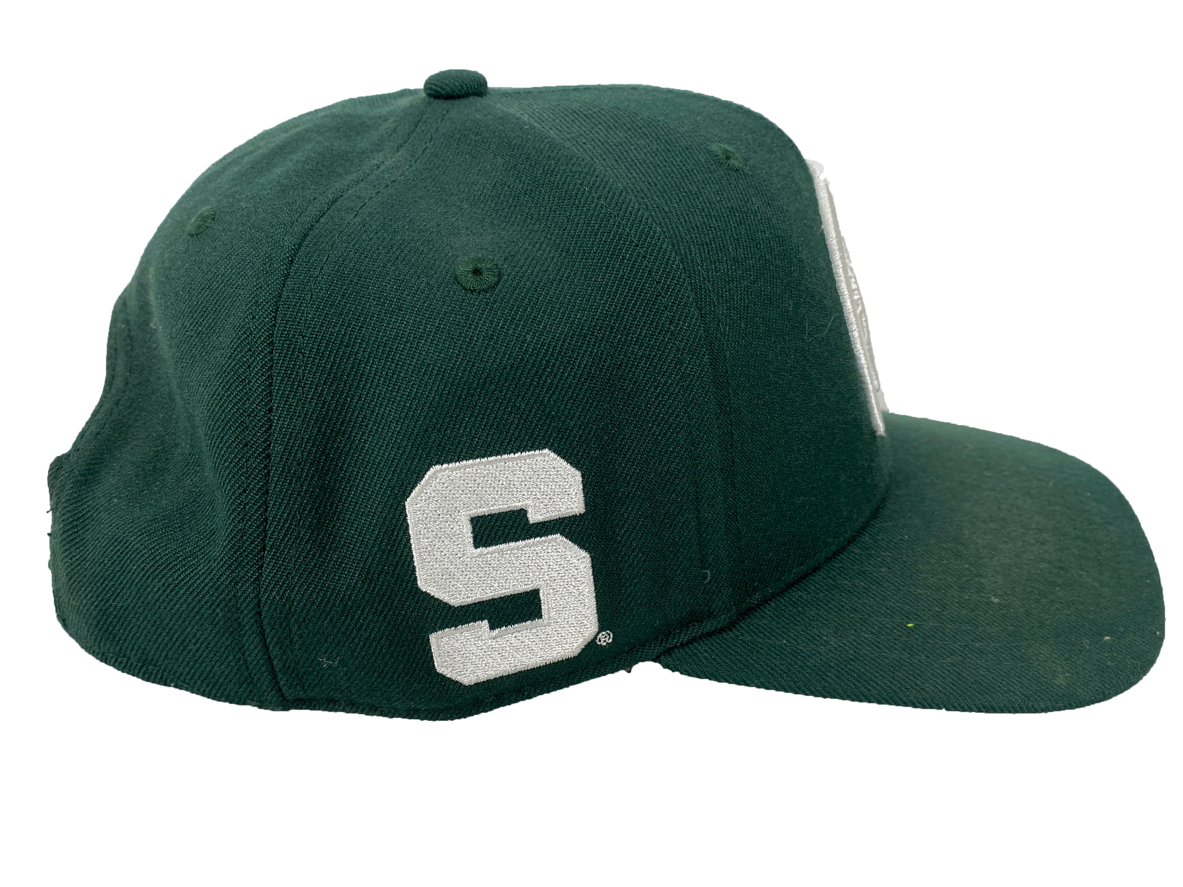 Green Michigan State Baseball Hat