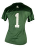 Green Michigan State Football Jersey #1 Women's Size S